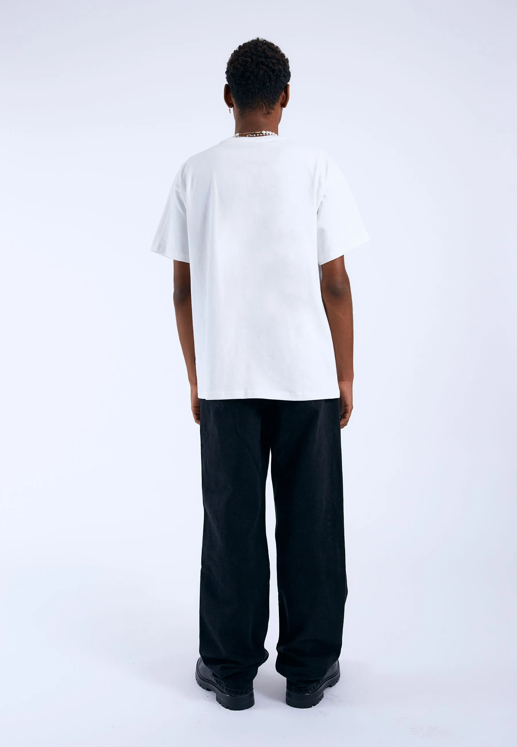 Trooper Tee - Off White DD Global sold by Dr. Denim product image thumbnail 5
