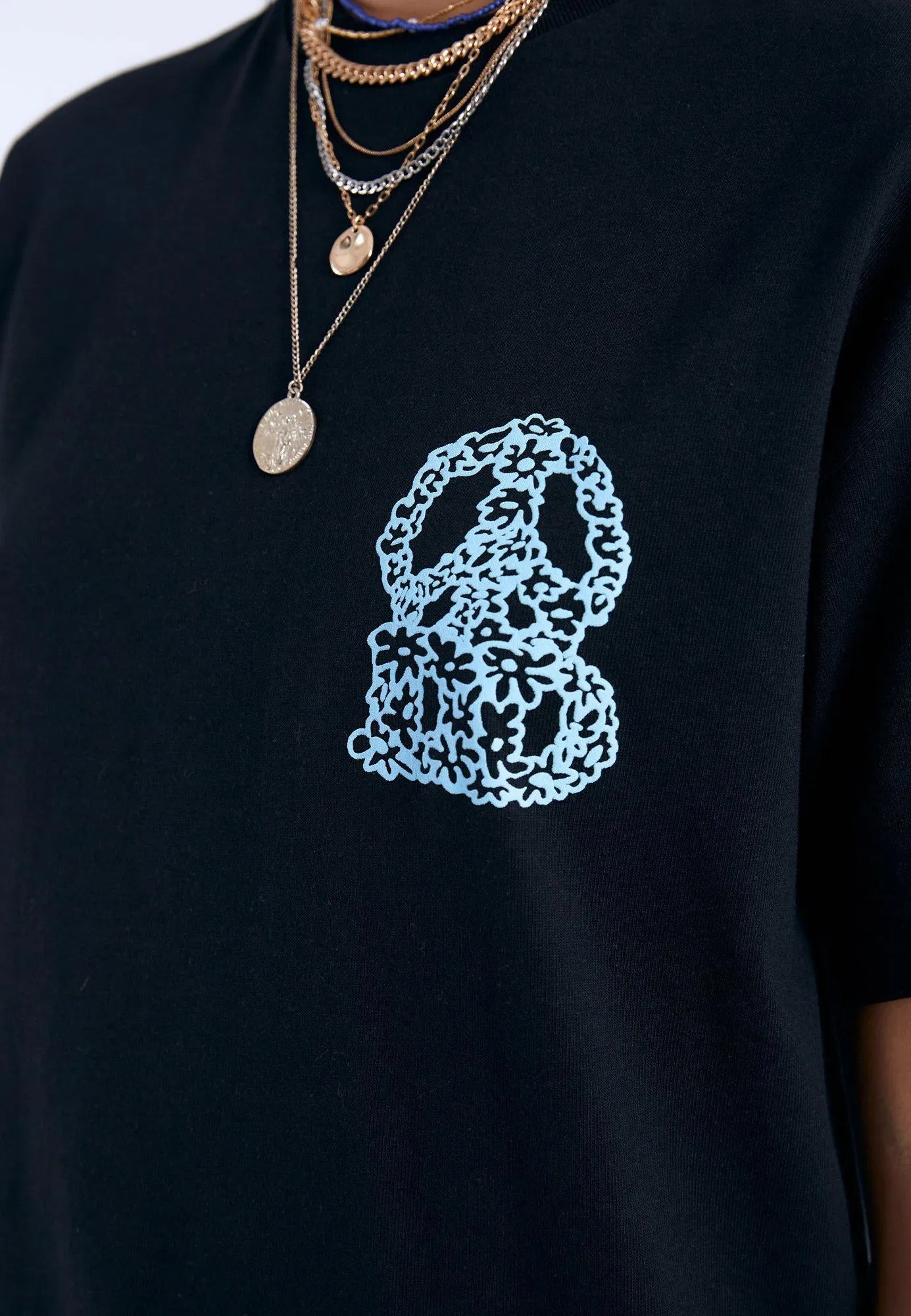 Trooper Tee - Black Small DD Peace sold by Dr. Denim product image thumbnail 4