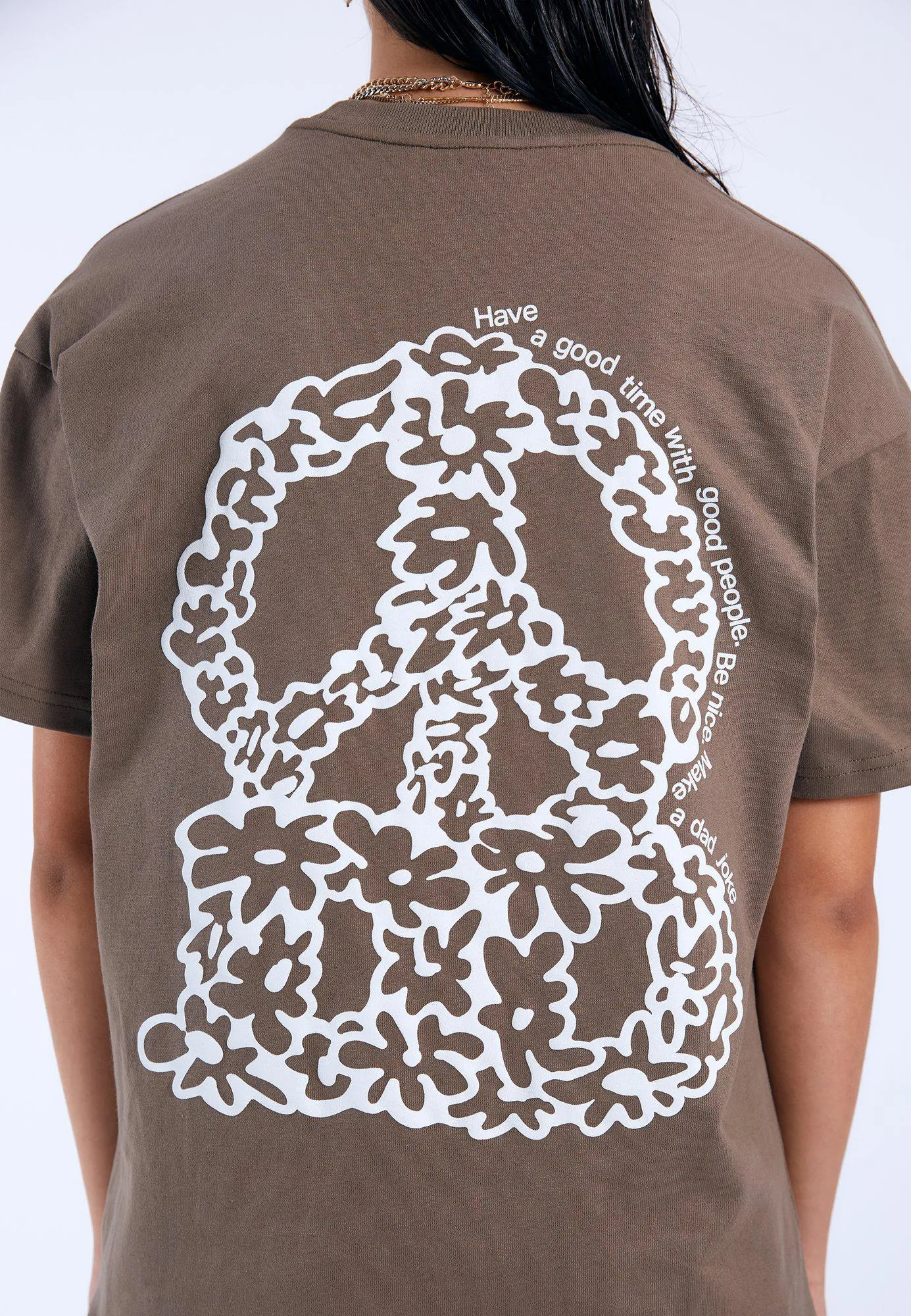 Trooper Tee - Morel DD Peace sold by Dr. Denim product image thumbnail 4