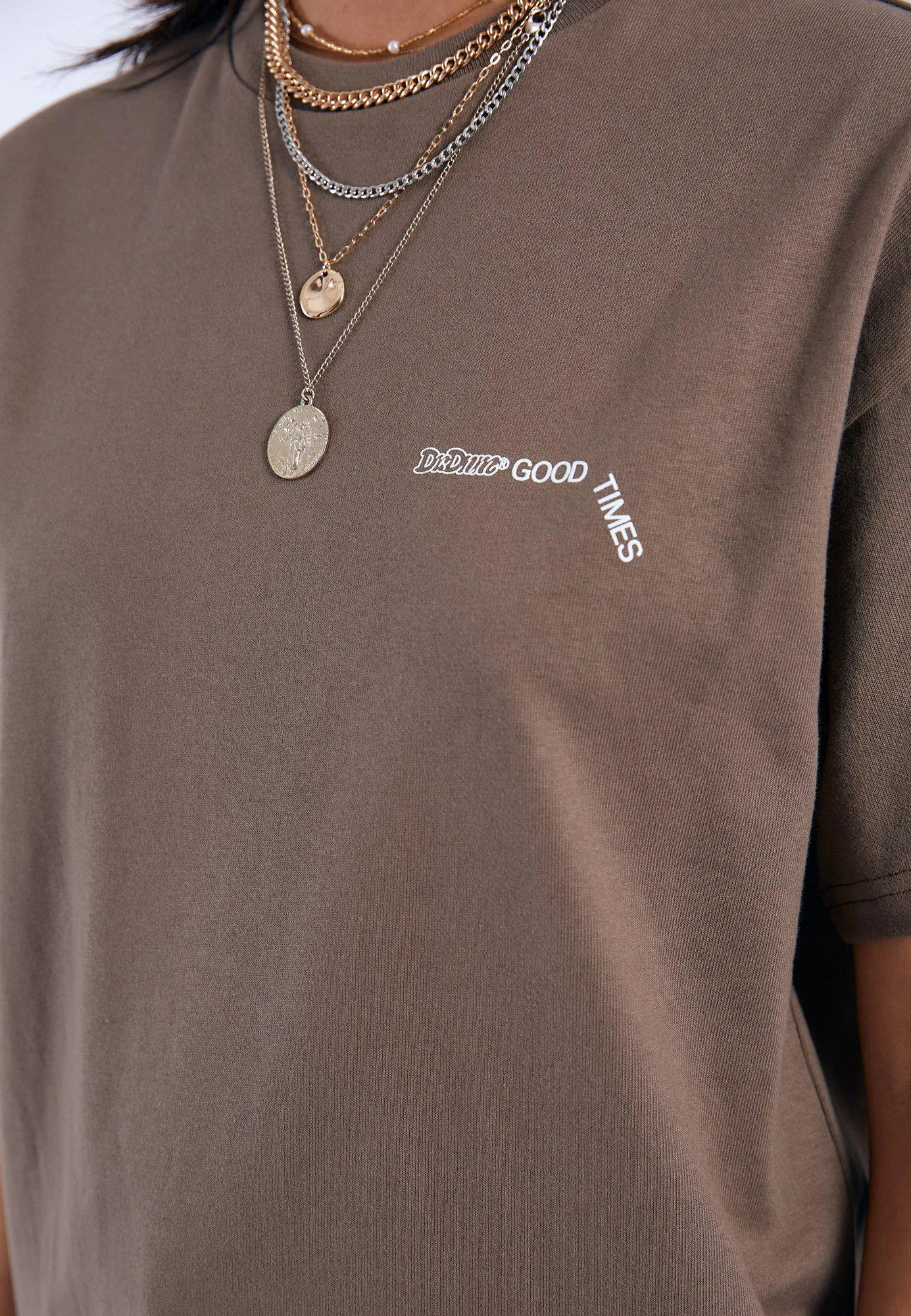 Trooper Tee - Morel DD Peace sold by Dr. Denim product image thumbnail 5