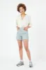 Nora Shorts - Aqua Grey sold by Dr. Denim