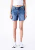 Rose Shorts - Canyon Mid Used Raw Hem sold by Dr. Denim
