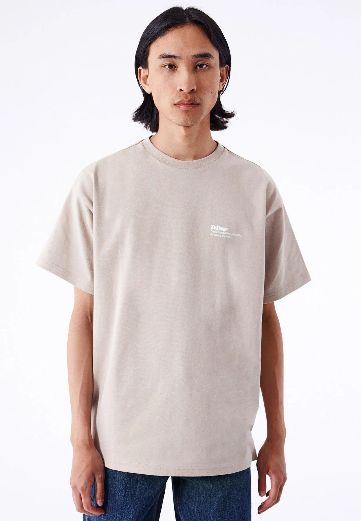 Trooper Tee - Pale Taupe World Traveler sold by Dr. Denim