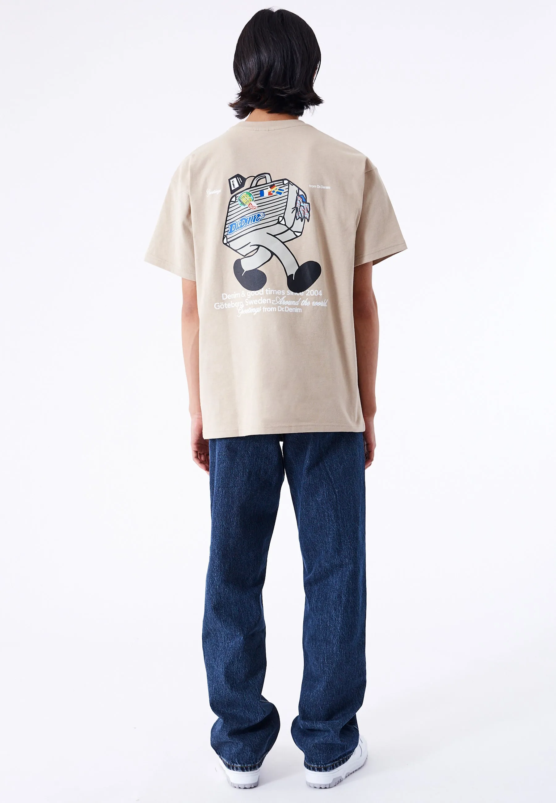 Trooper Tee - Pale Taupe World Traveler sold by Dr. Denim product image thumbnail 2