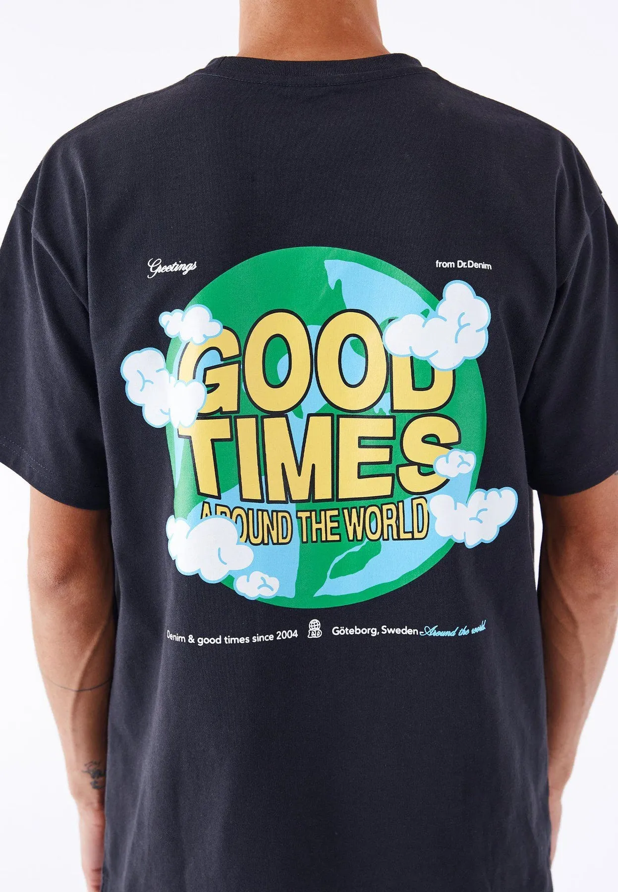 Trooper Tee - Off Black World sold by Dr. Denim product image thumbnail 4