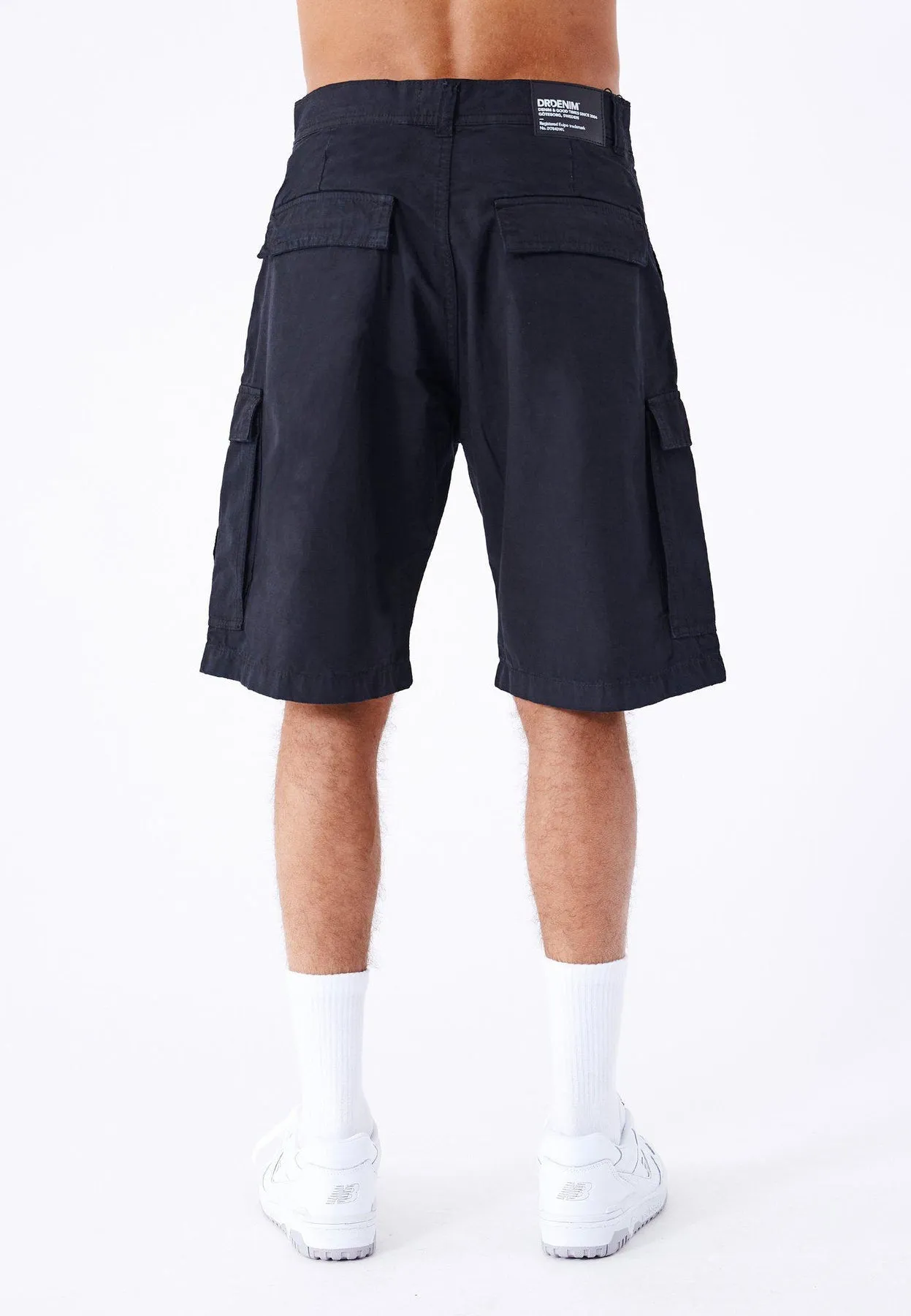 Hakim Shorts - Off Black sold by Dr. Denim product image thumbnail 3