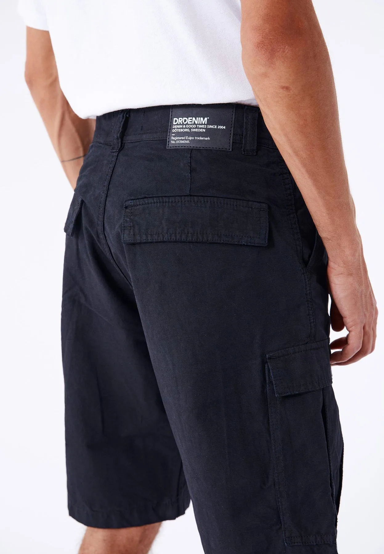 Hakim Shorts - Off Black sold by Dr. Denim product image thumbnail 4