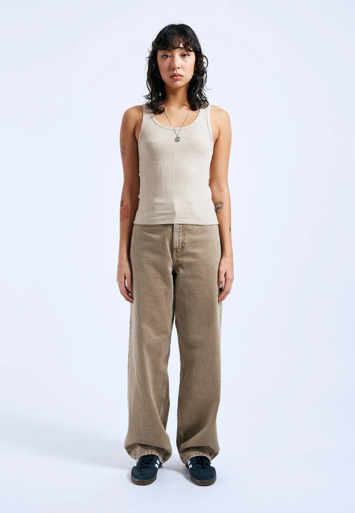 Demi Top - Pale Taupe sold by Dr. Denim product image thumbnail 3