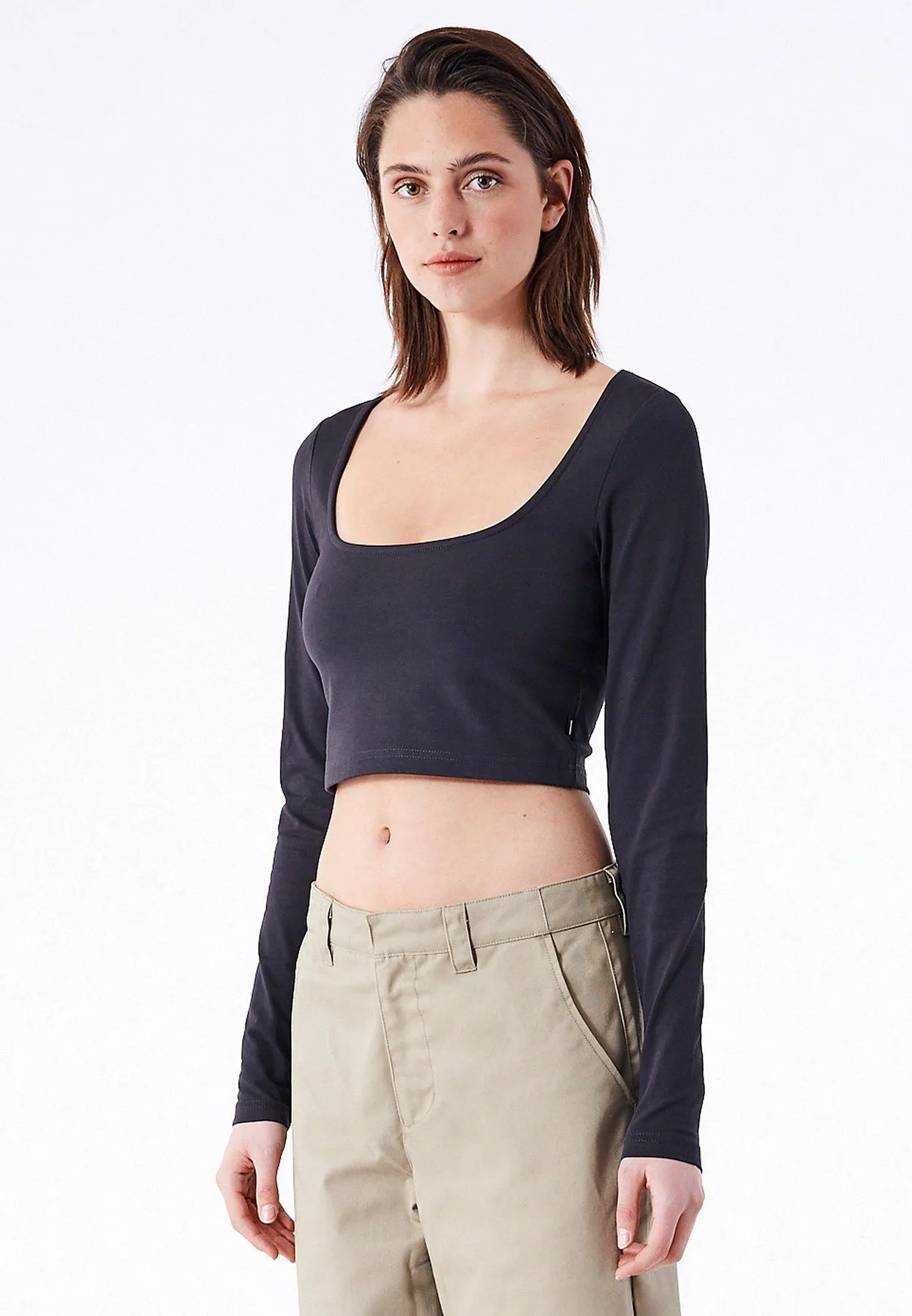 Jane Top - Off Black sold by Dr. Denim