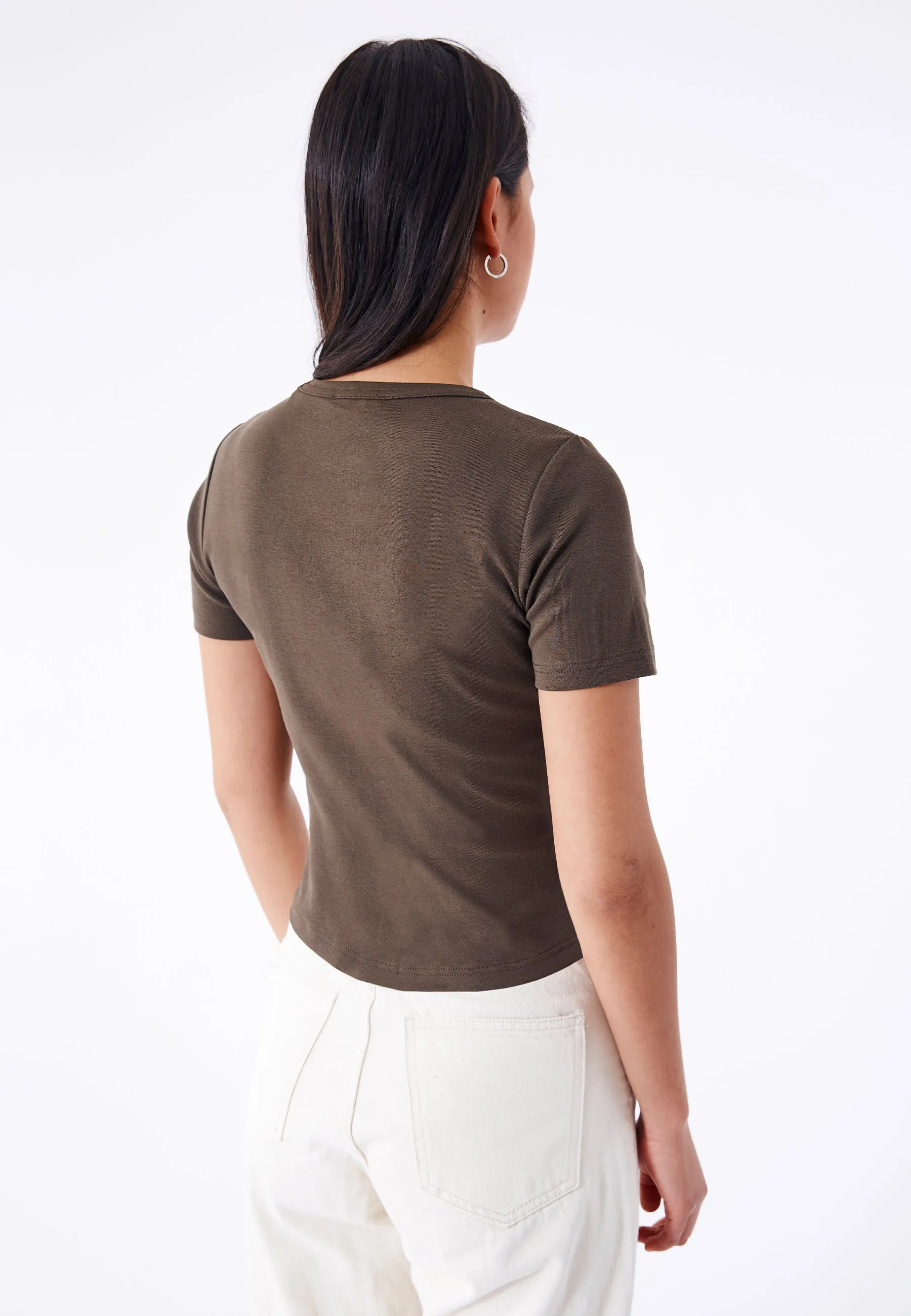 Nina Tee - Dark Cedar sold by Dr. Denim product image thumbnail 3