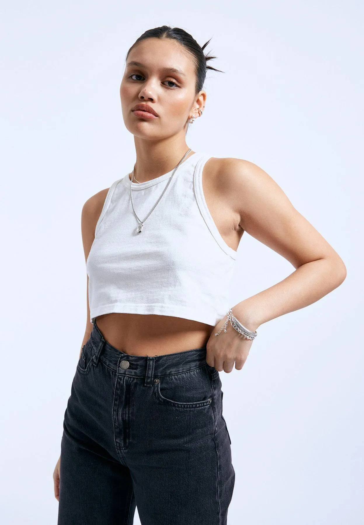 Charlie Top - Off White sold by Dr. Denim