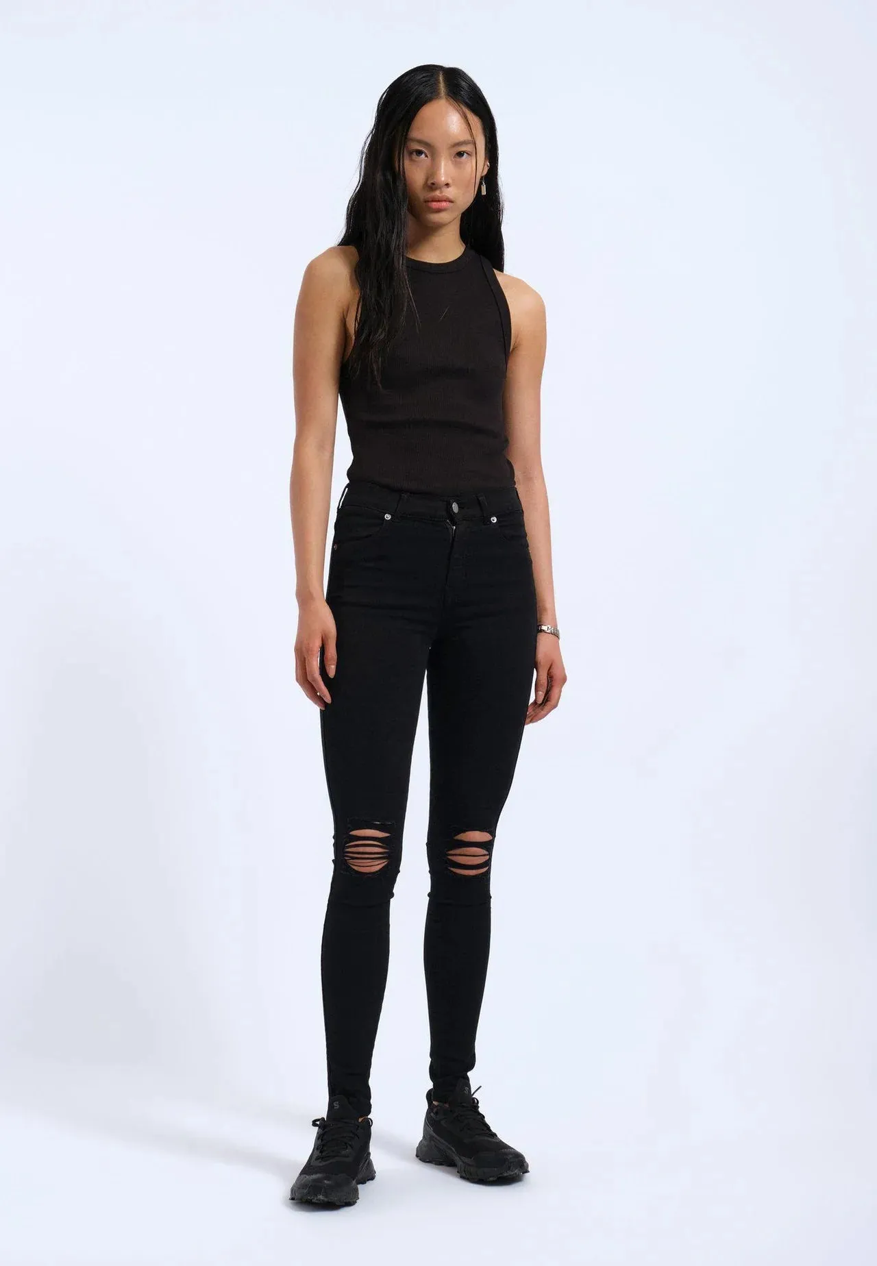 Lexy - Black Ripped Knees sold by Dr. Denim product image thumbnail 2