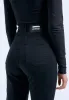 Nora - Washed Black Stretch sold by Dr. Denim