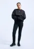 Nora - Washed Black Stretch sold by Dr. Denim