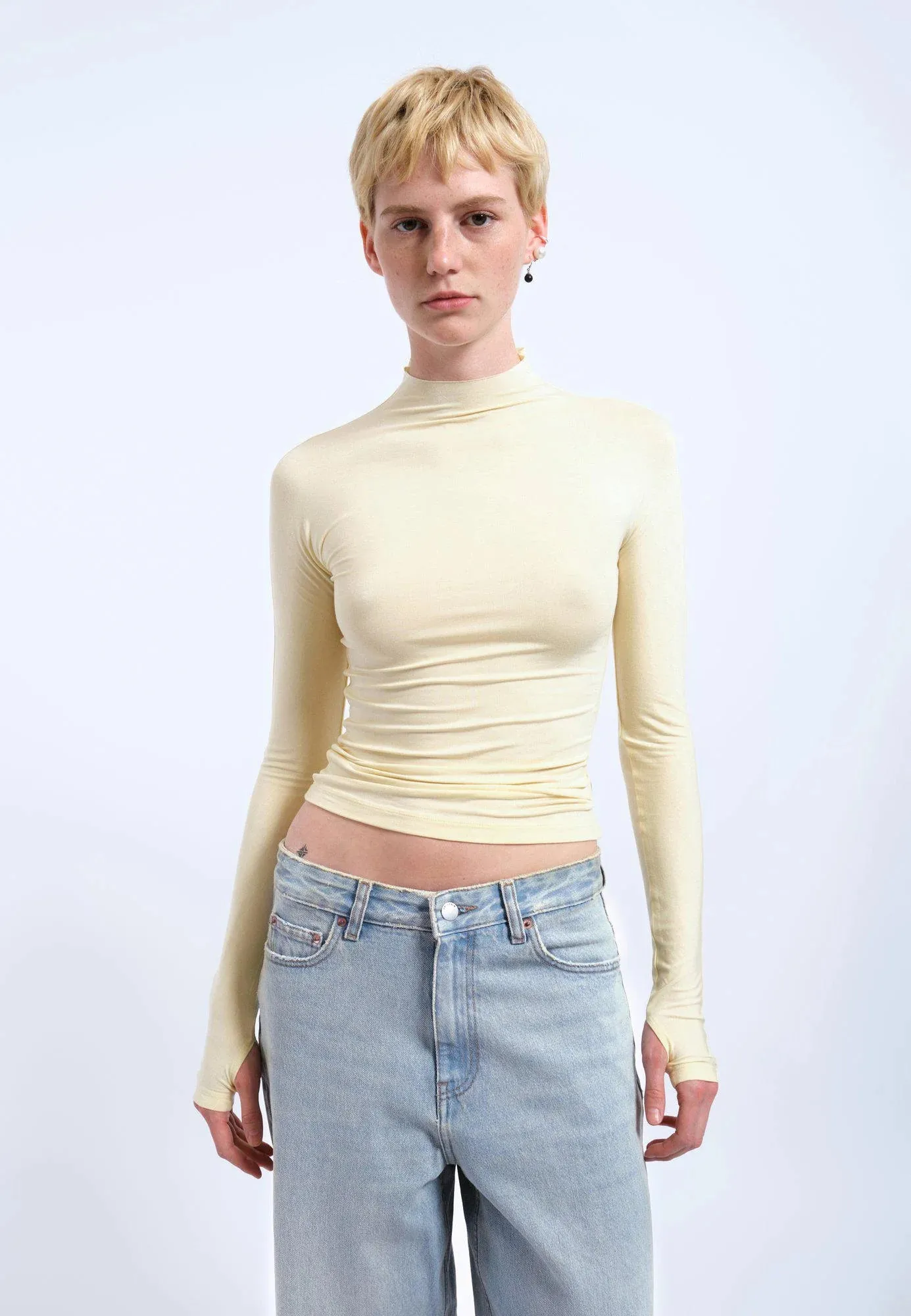 Aria Top - Light Yellow sold by Dr. Denim
