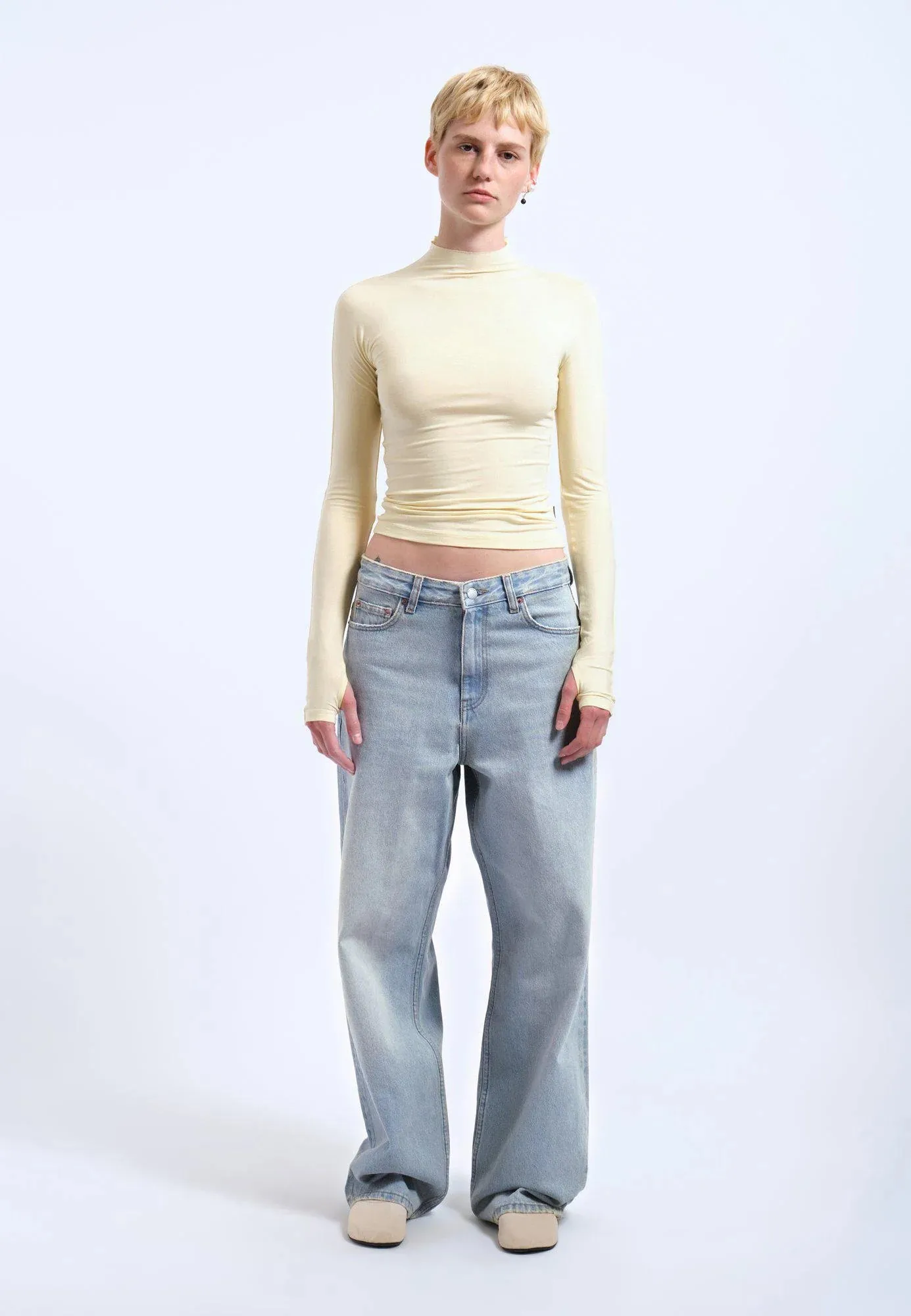 Aria Top - Light Yellow sold by Dr. Denim product image thumbnail 4