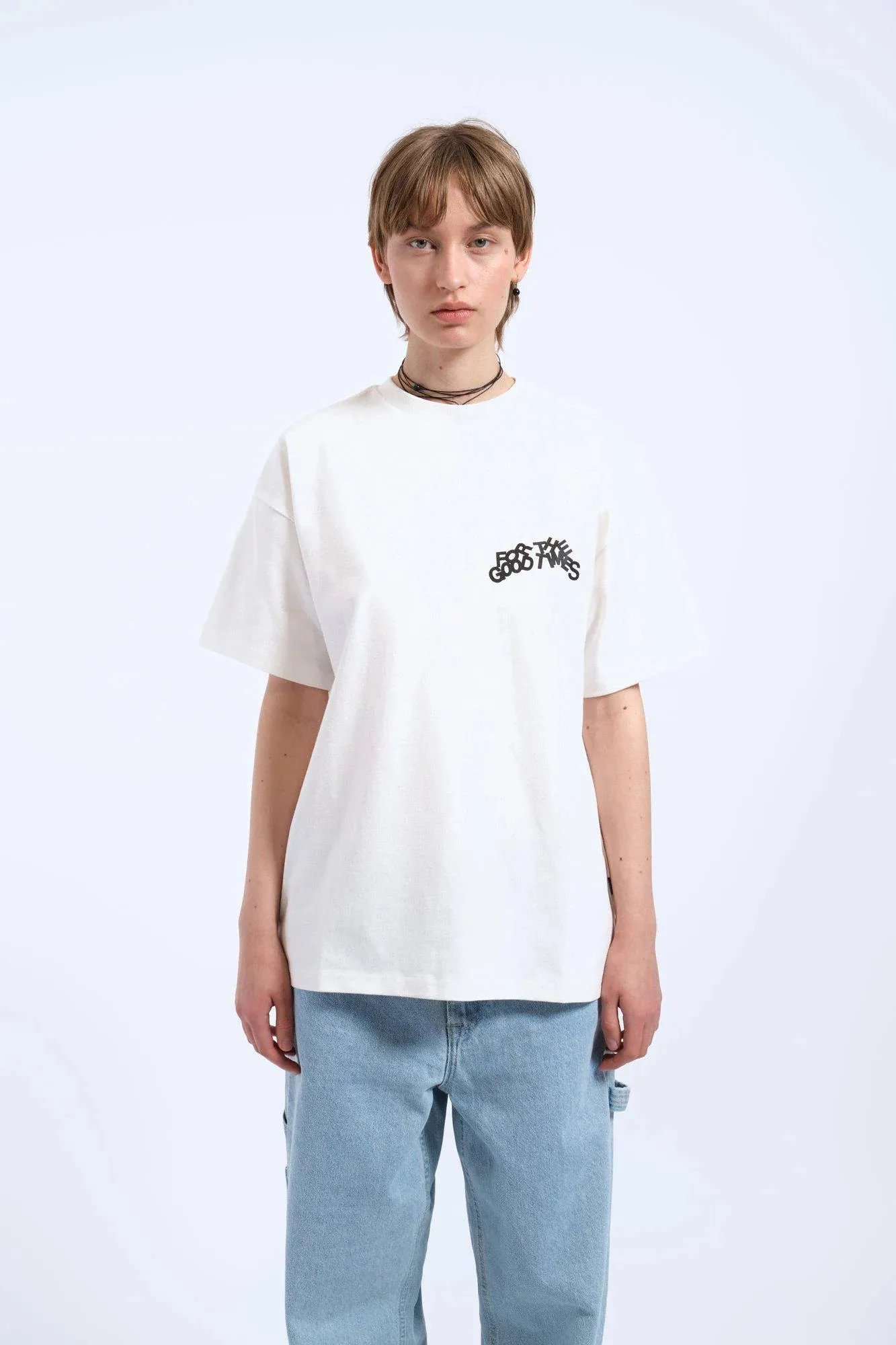 Trooper Tee - Off White The Good Times sold by Dr. Denim product image thumbnail 5