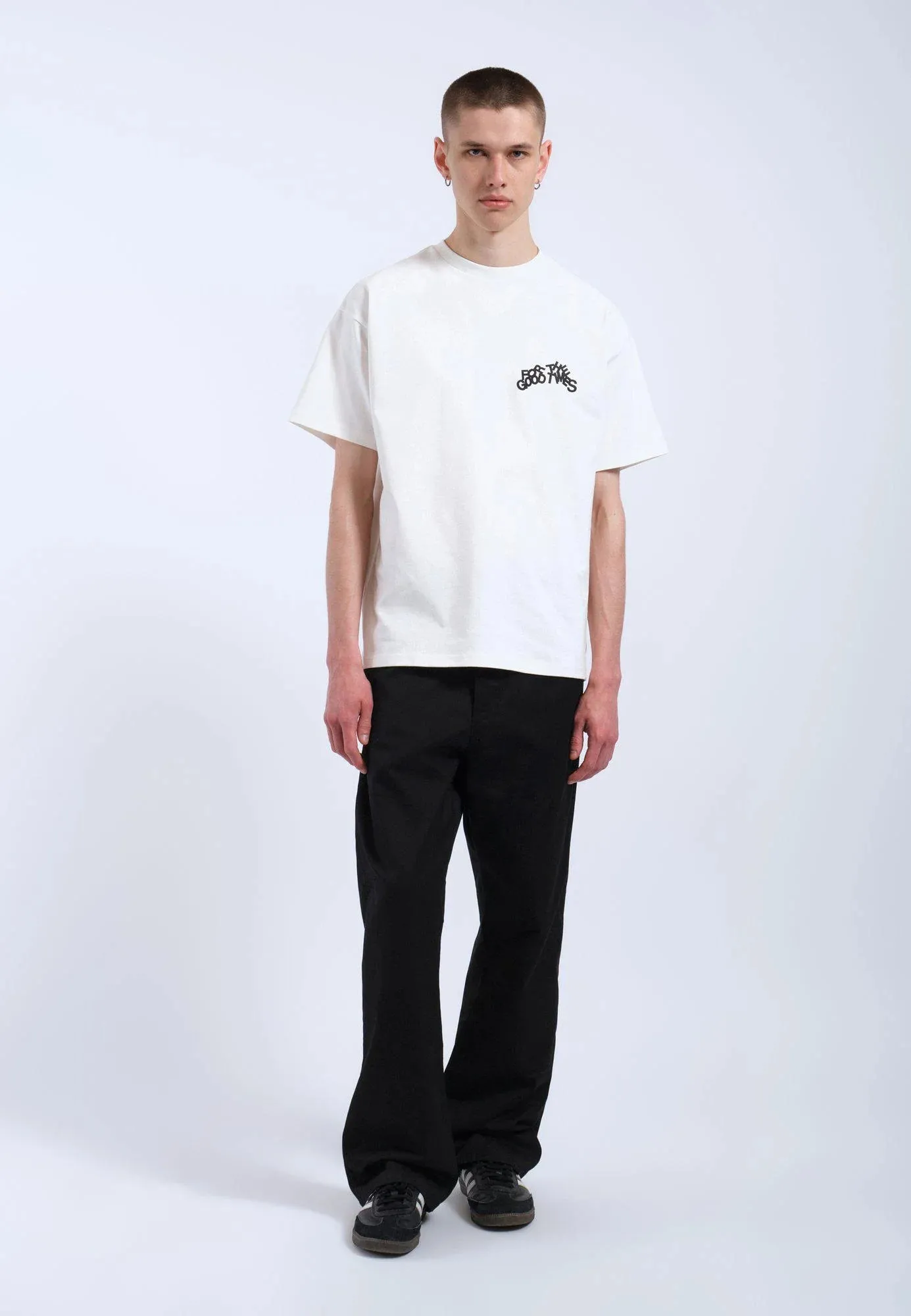 Trooper Tee - Off White The Good Times sold by Dr. Denim product image thumbnail 4