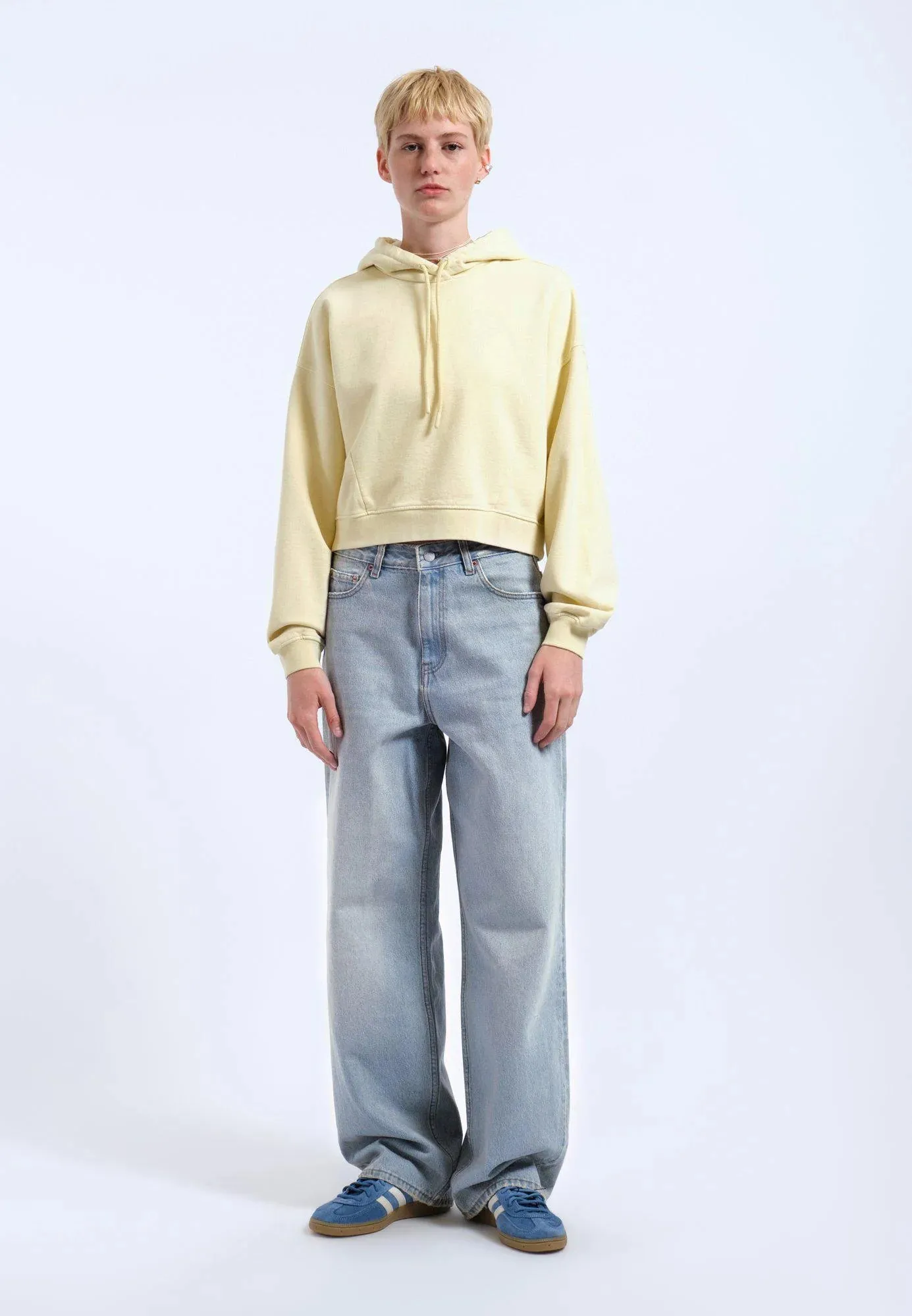 Ethel Hoodie - Washed Light Yellow sold by Dr. Denim product image thumbnail 3
