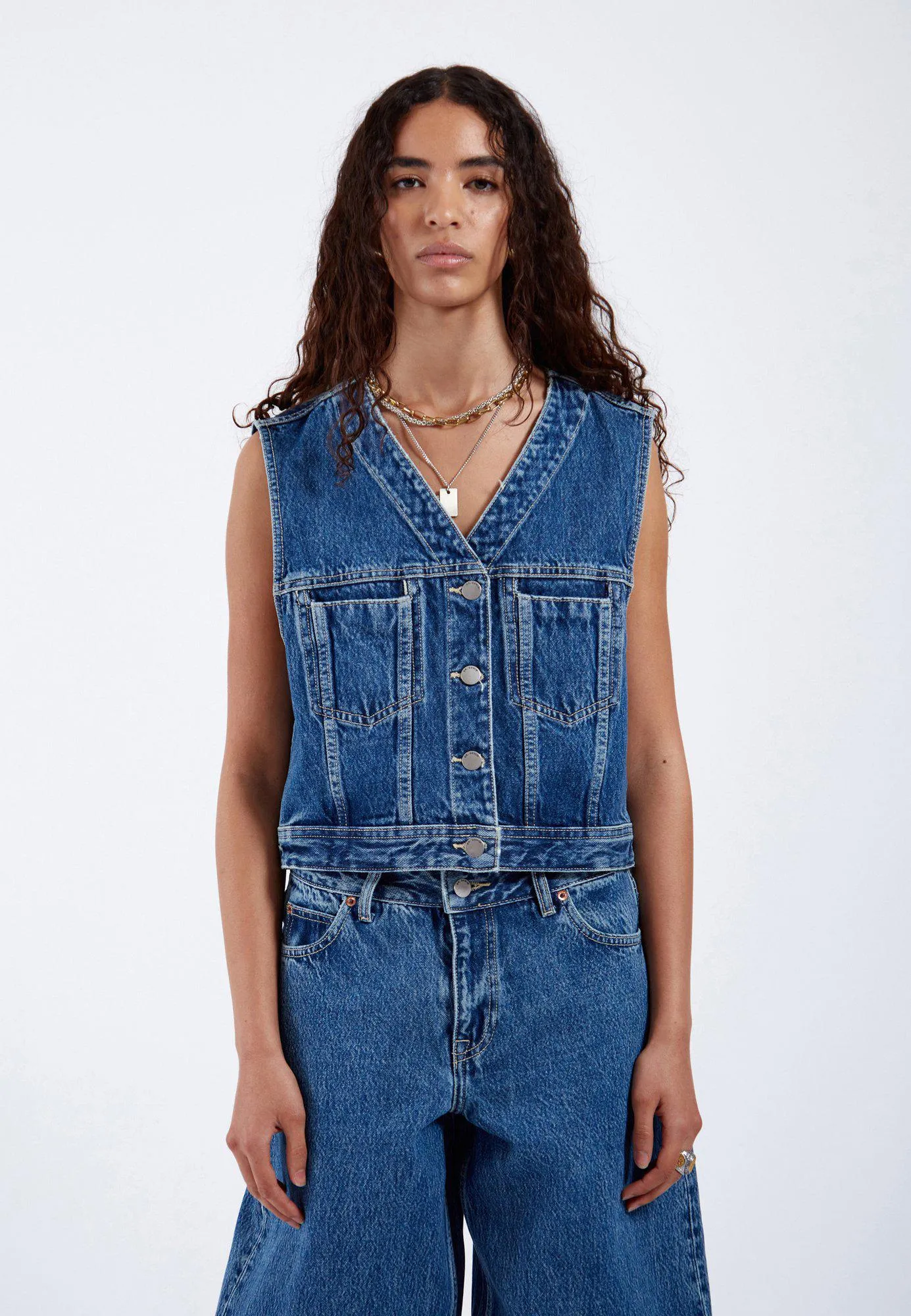 Tina Top - Stream Mid Retro sold by Dr. Denim