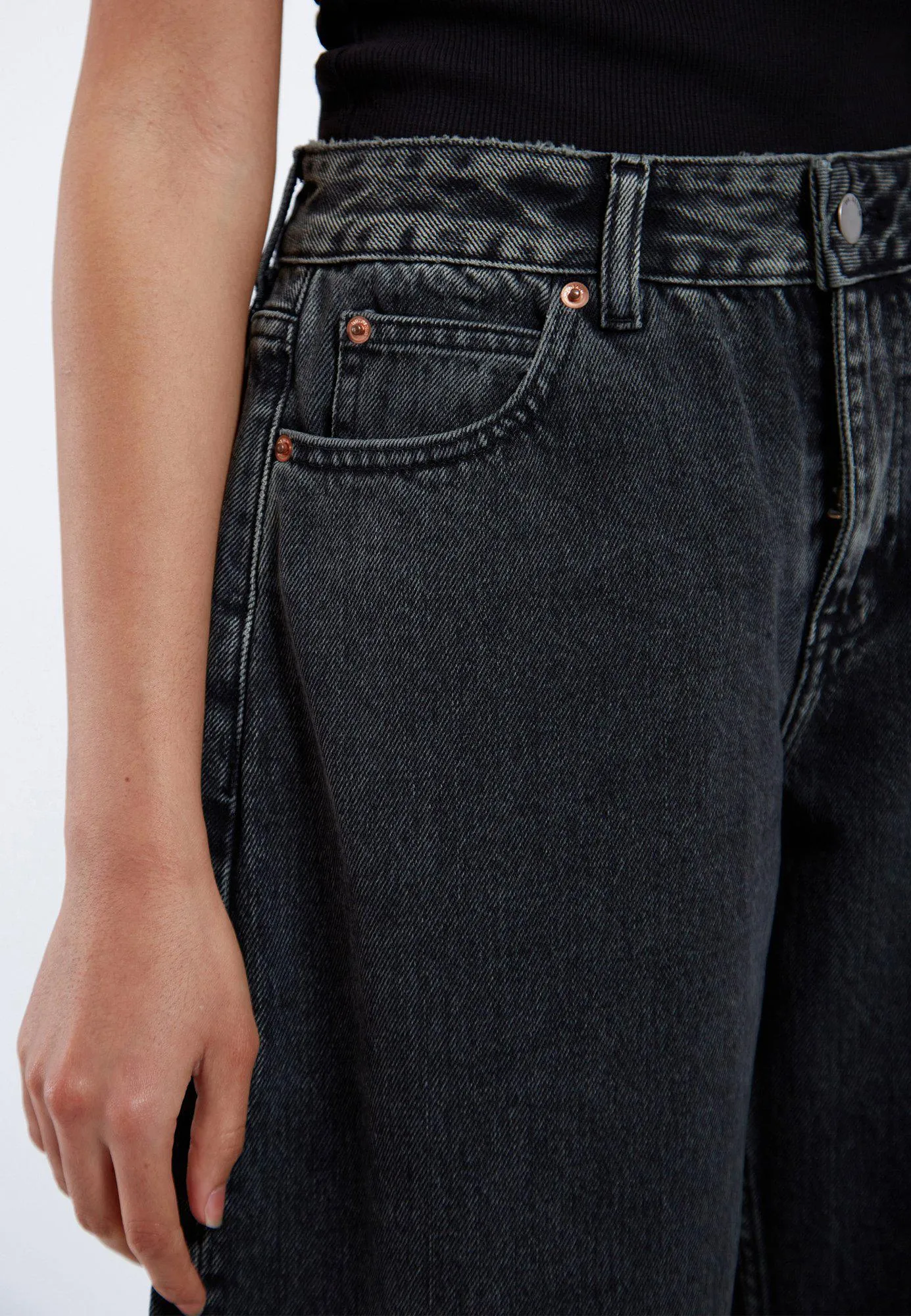 Nanci - Aged Black sold by Dr. Denim product image thumbnail 5