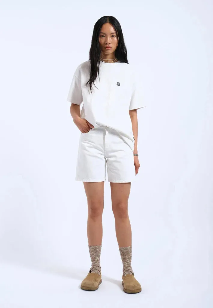 Arch Shorts - White sold by Dr. Denim