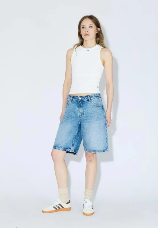 Lea Shorts - Stream Sky Fade sold by Dr. Denim