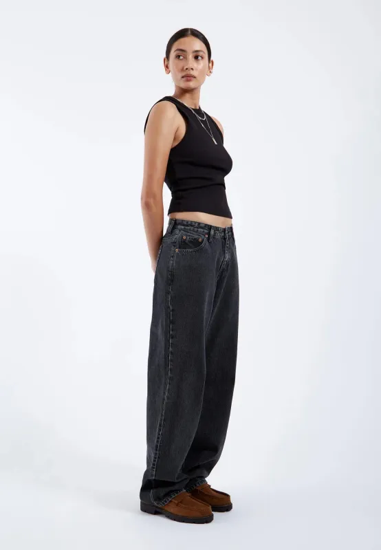 Hill - Aged Black sold by Dr. Denim