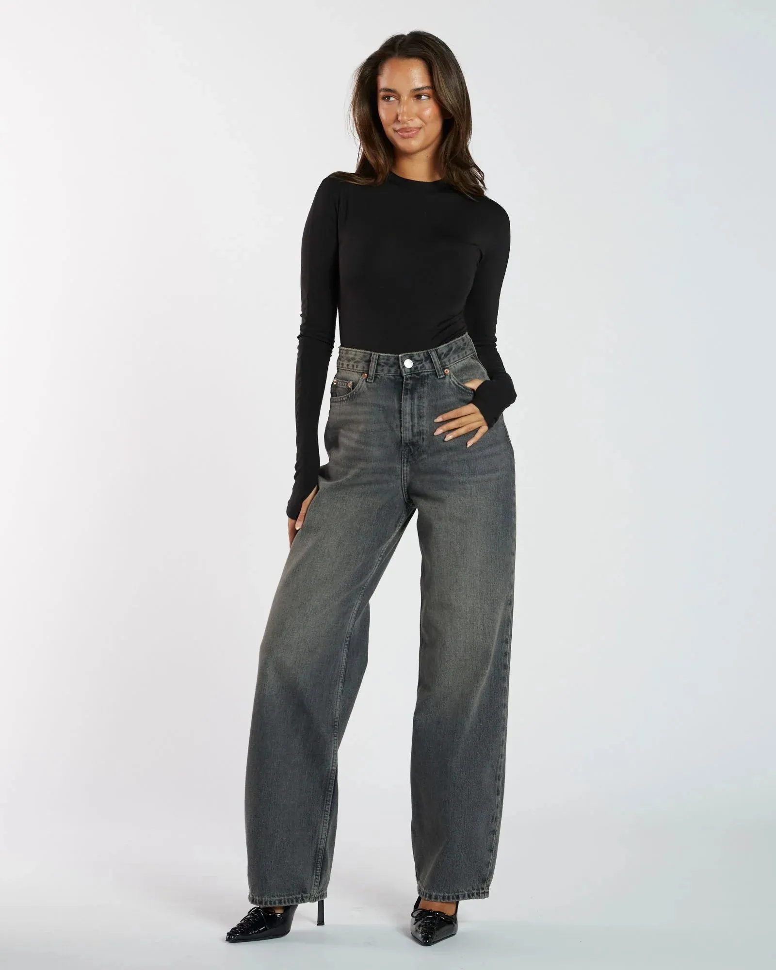 Aria Top - Black sold by Dr. Denim product image thumbnail 3