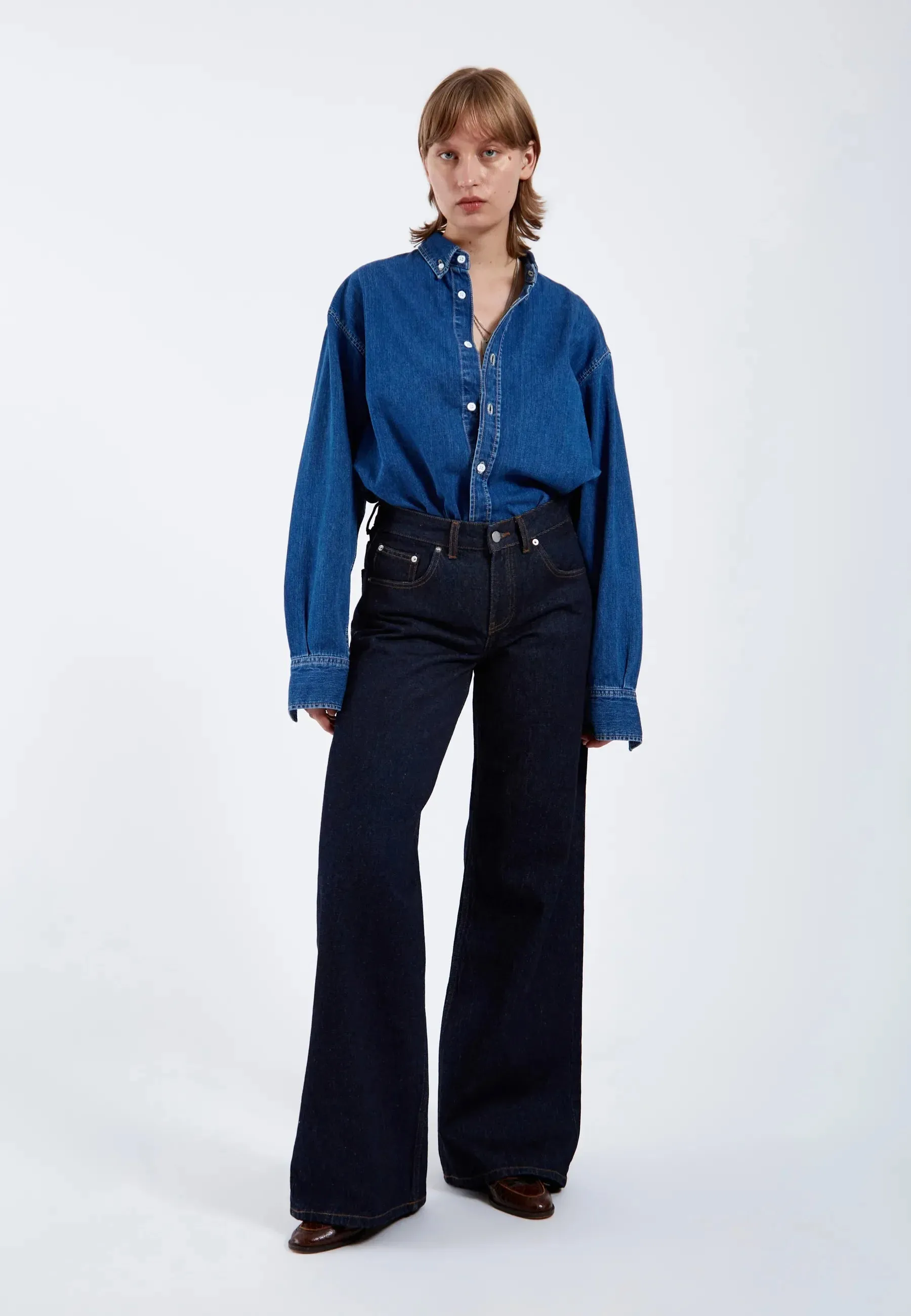 Ray Denim Shirt - Mid Retro sold by Dr. Denim product image thumbnail 2