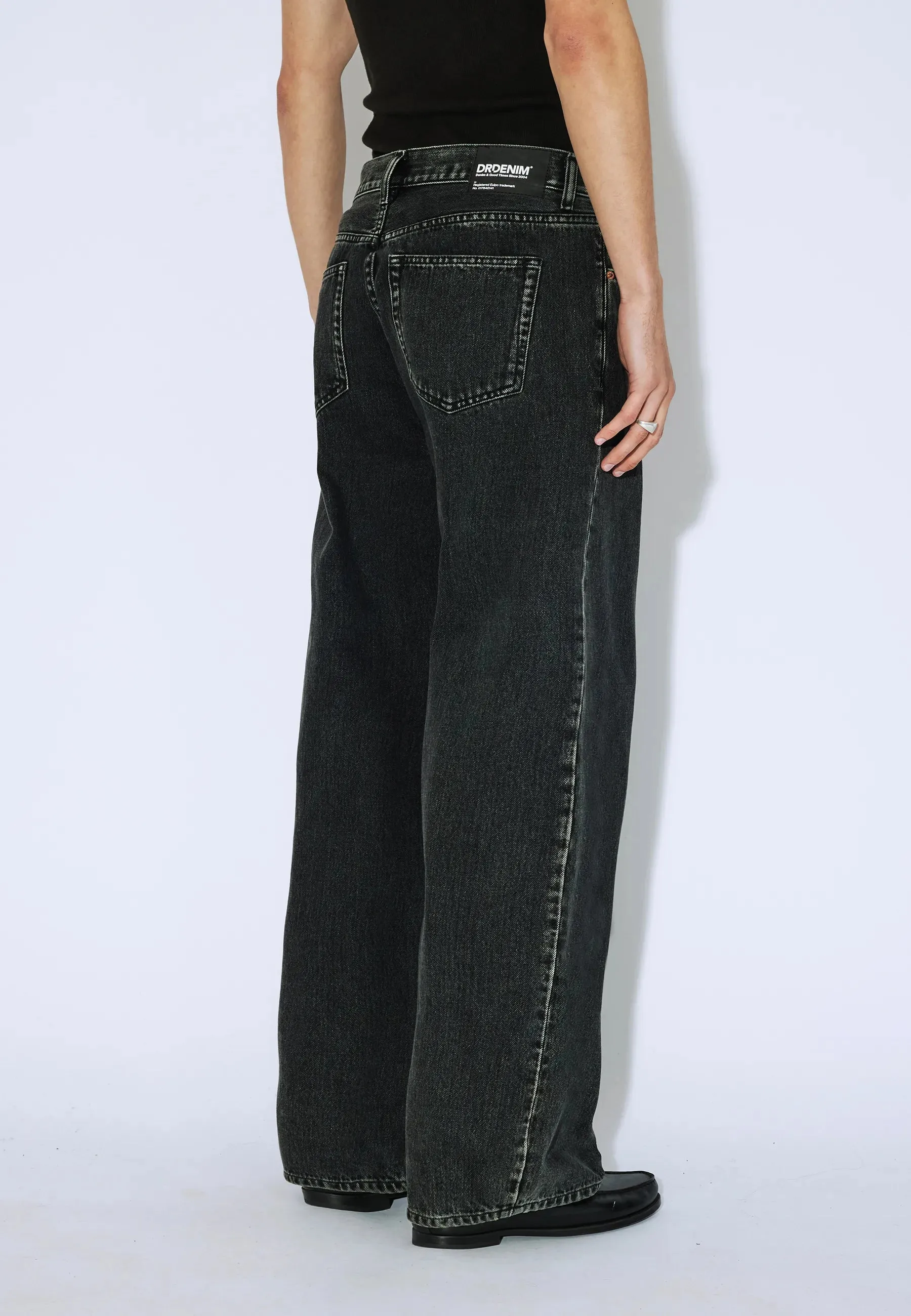 Cormac Baggy - Aged Black sold by Dr. Denim product image thumbnail 2