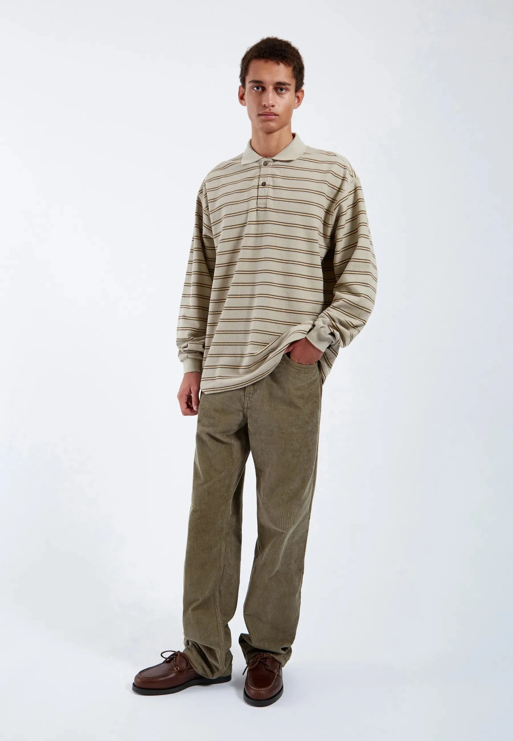 Omar - Dust Green Cord sold by Dr. Denim product image thumbnail 2