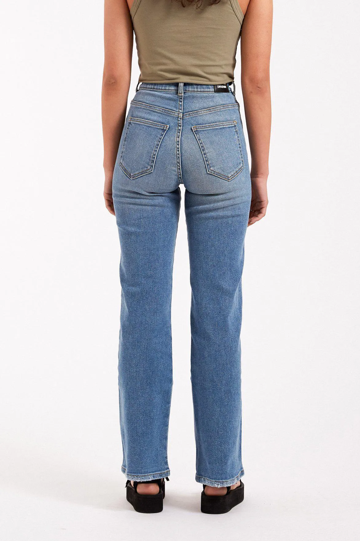 Moxy Straight - Breeze Mid Worn Hem sold by Dr. Denim product image thumbnail 3