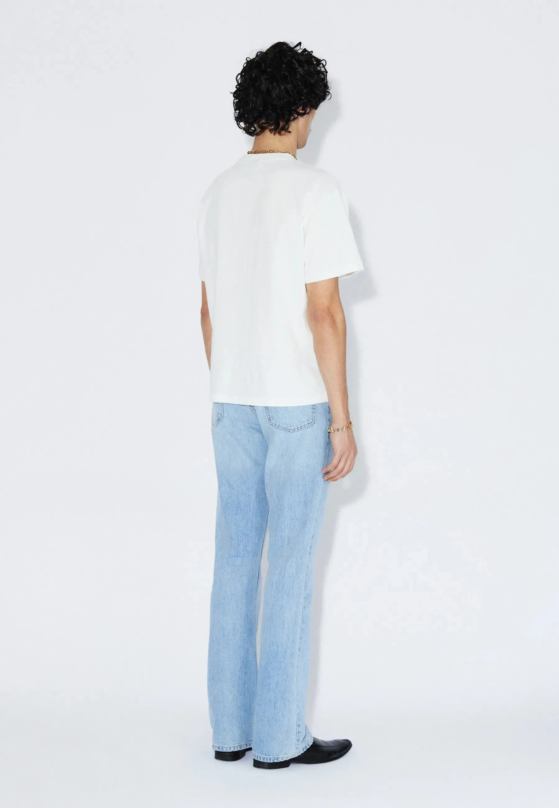 Bace Tee - Off White Brush sold by Dr. Denim product image thumbnail 2