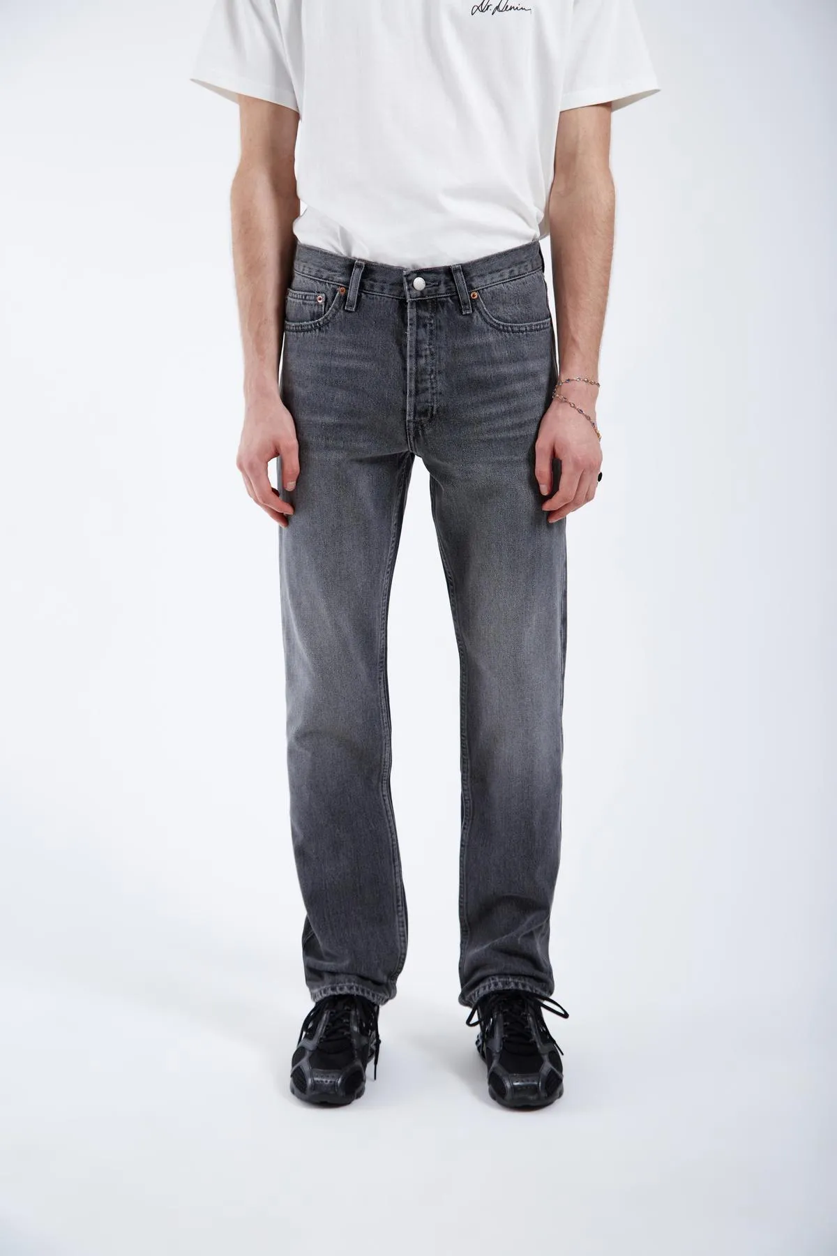Dash Straight - Mid Grey Used sold by Dr. Denim product image thumbnail 2