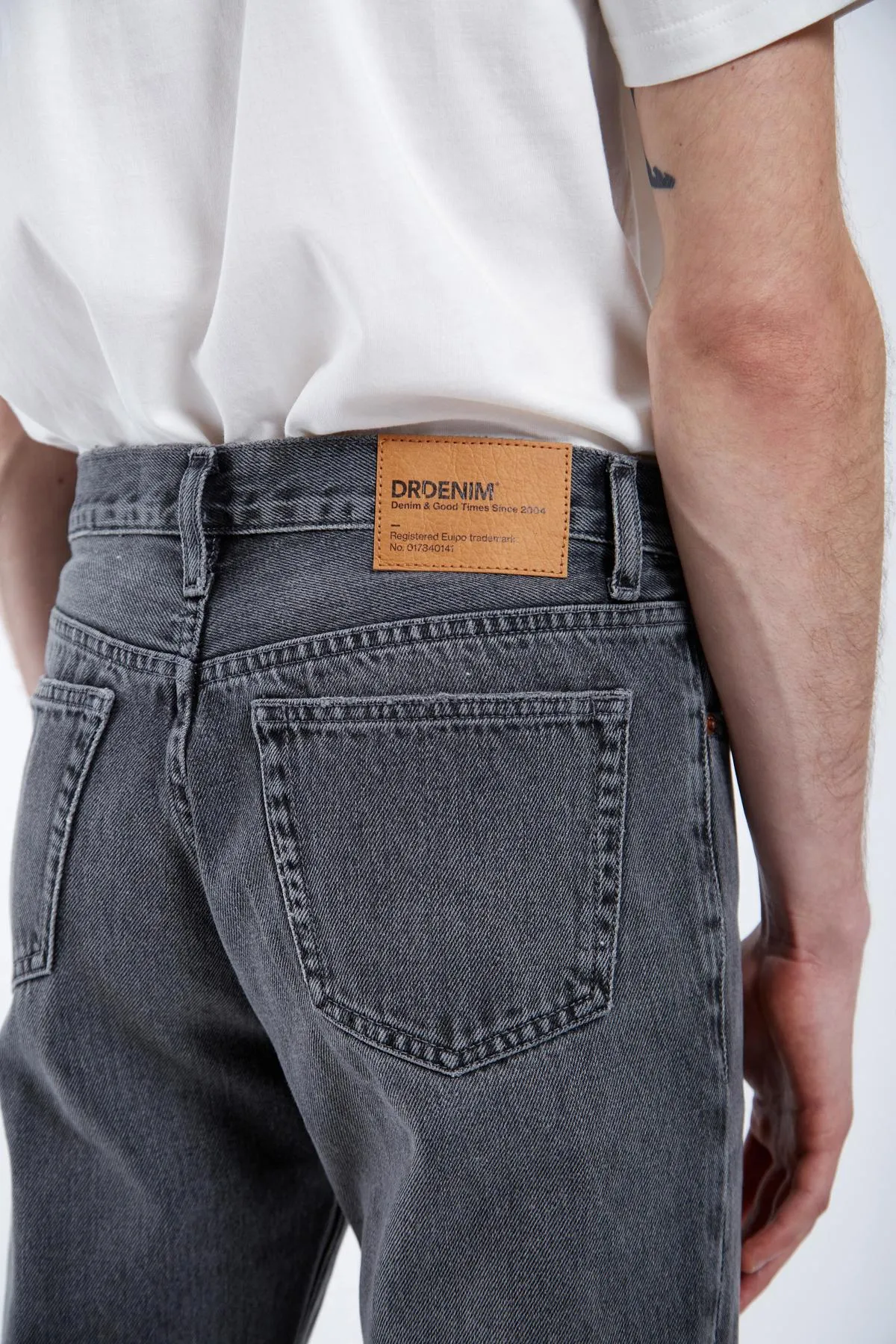Dash Straight - Mid Grey Used sold by Dr. Denim product image thumbnail 4