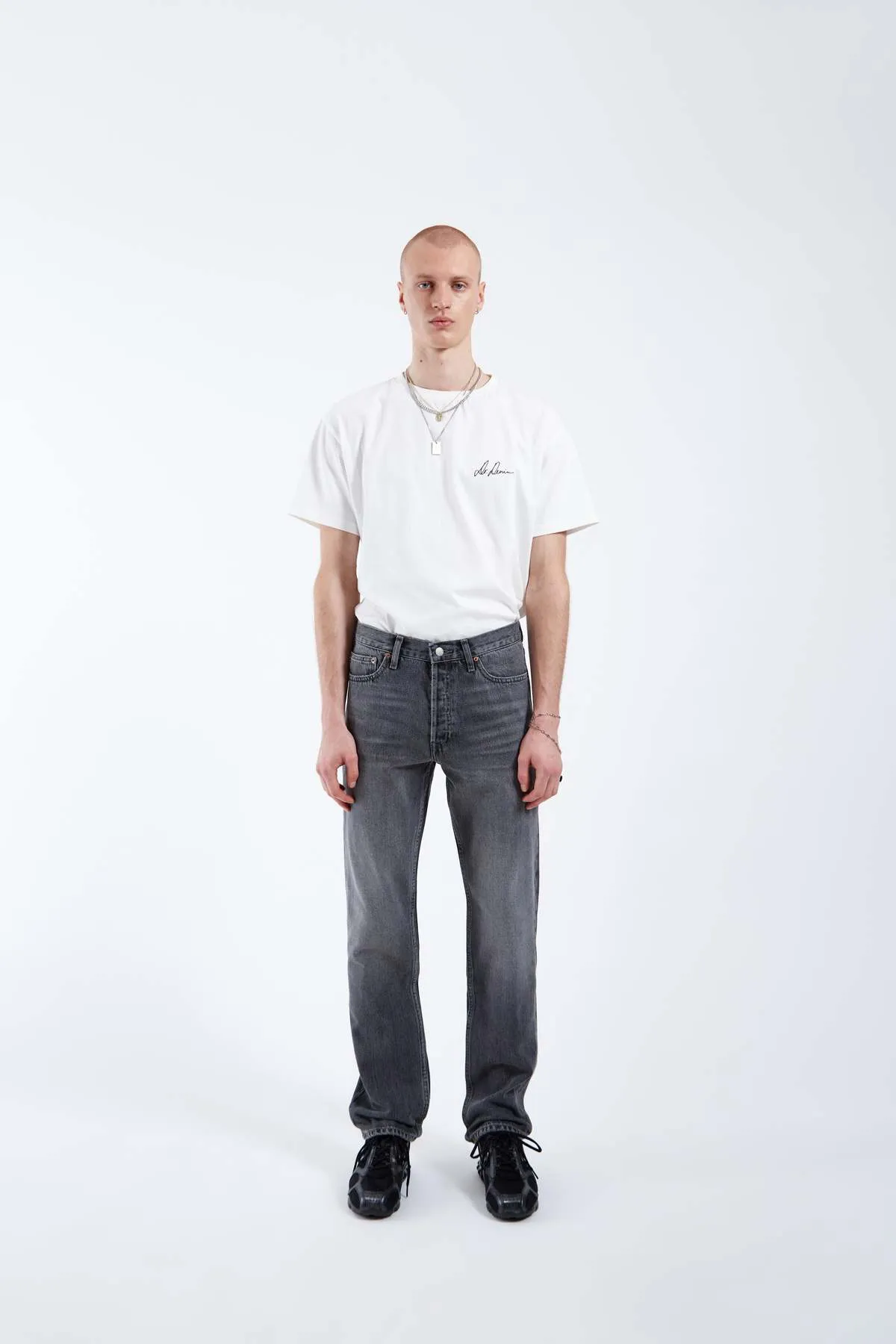 Dash Straight - Mid Grey Used sold by Dr. Denim