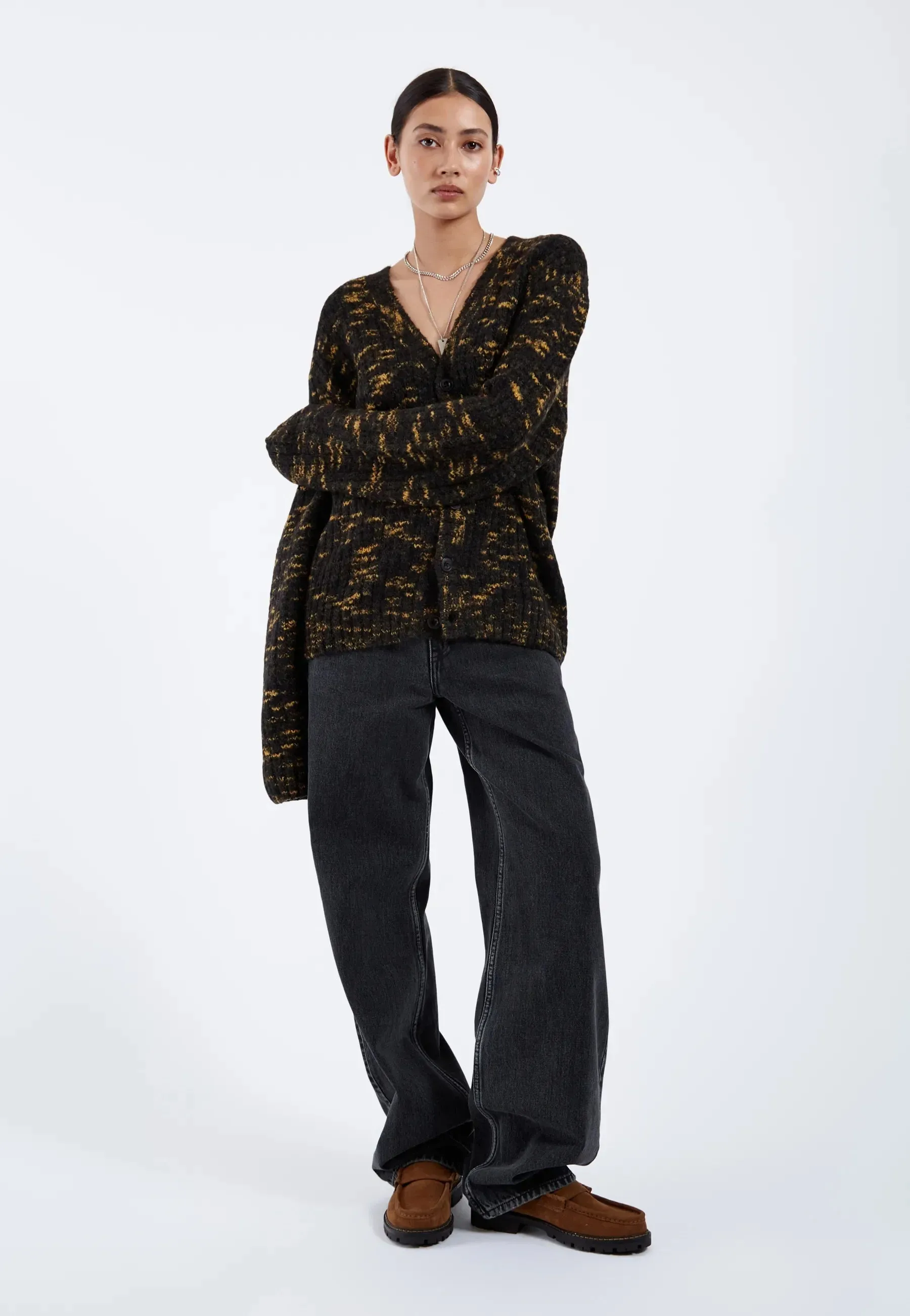Tom Cardigan - Space Black sold by Dr. Denim