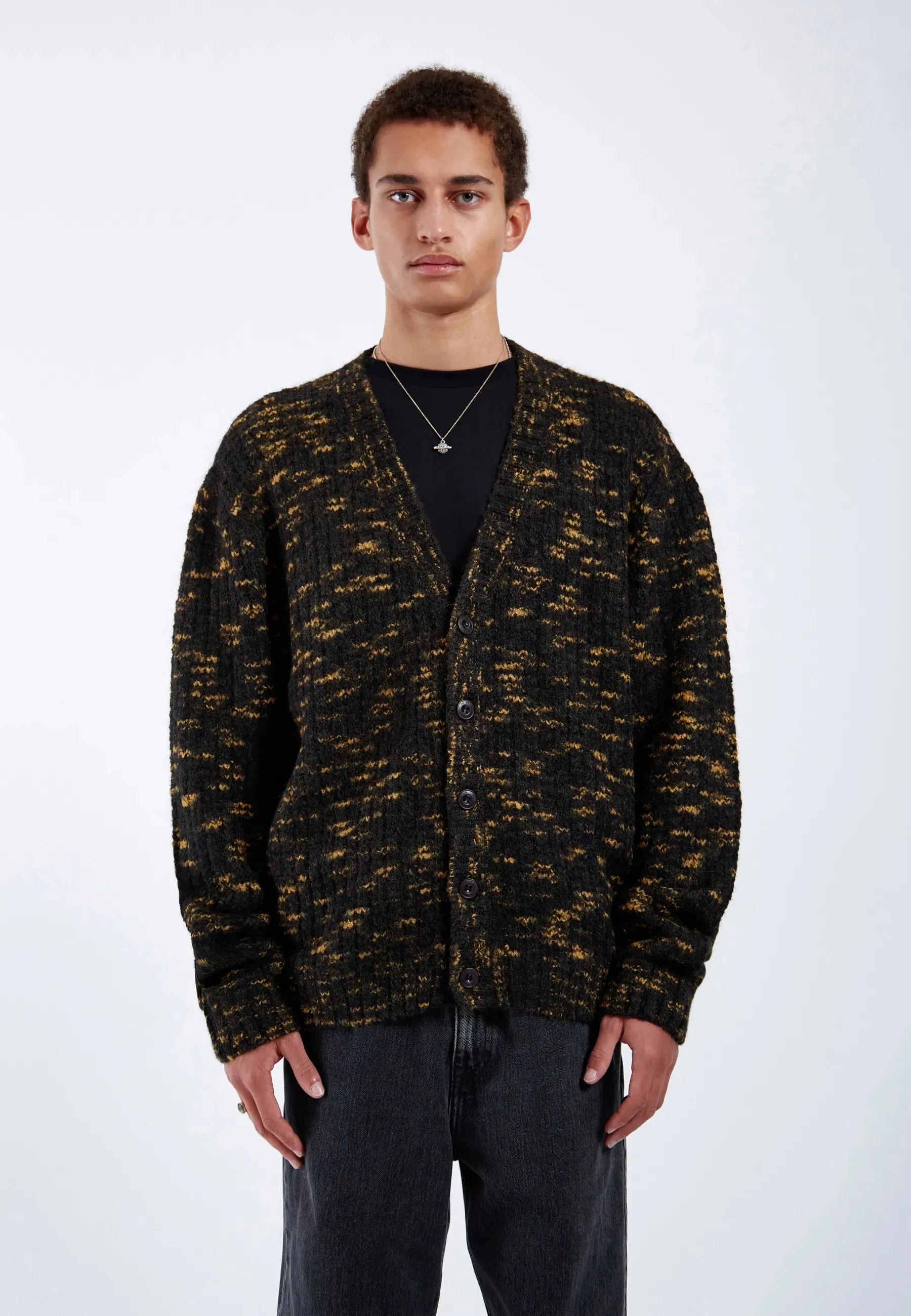 Tom Cardigan - Space Black sold by Dr. Denim product image thumbnail 4