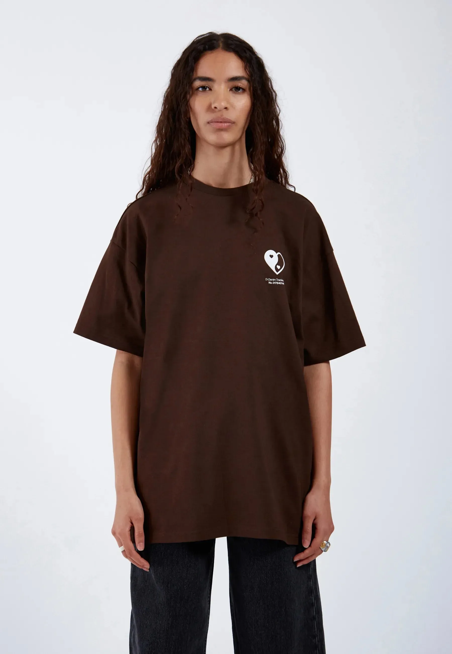 Trooper Tee - Chocolate Yin Yang sold by Dr. Denim