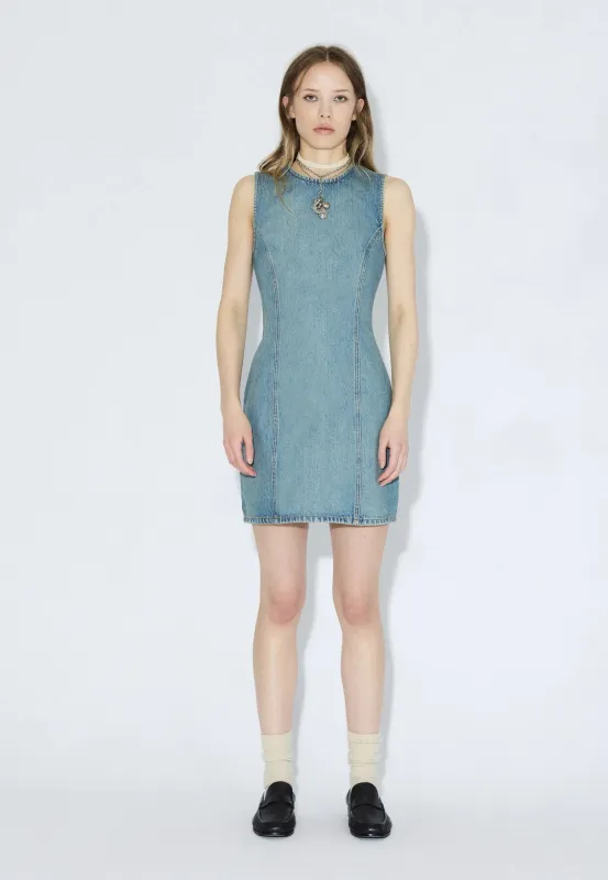 Calista Dress - Stream Sky Aged made by Dr. Denim