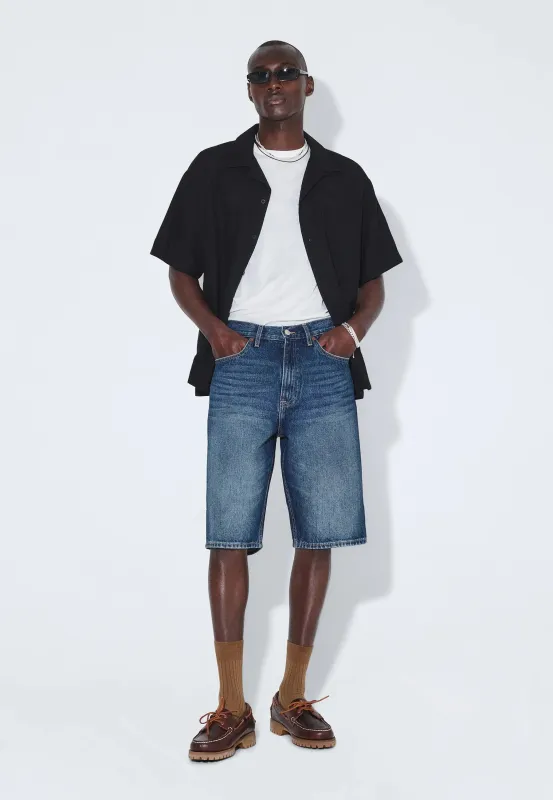 Omar Shorts - Stream Dark Fade Vintage made by Dr. Denim