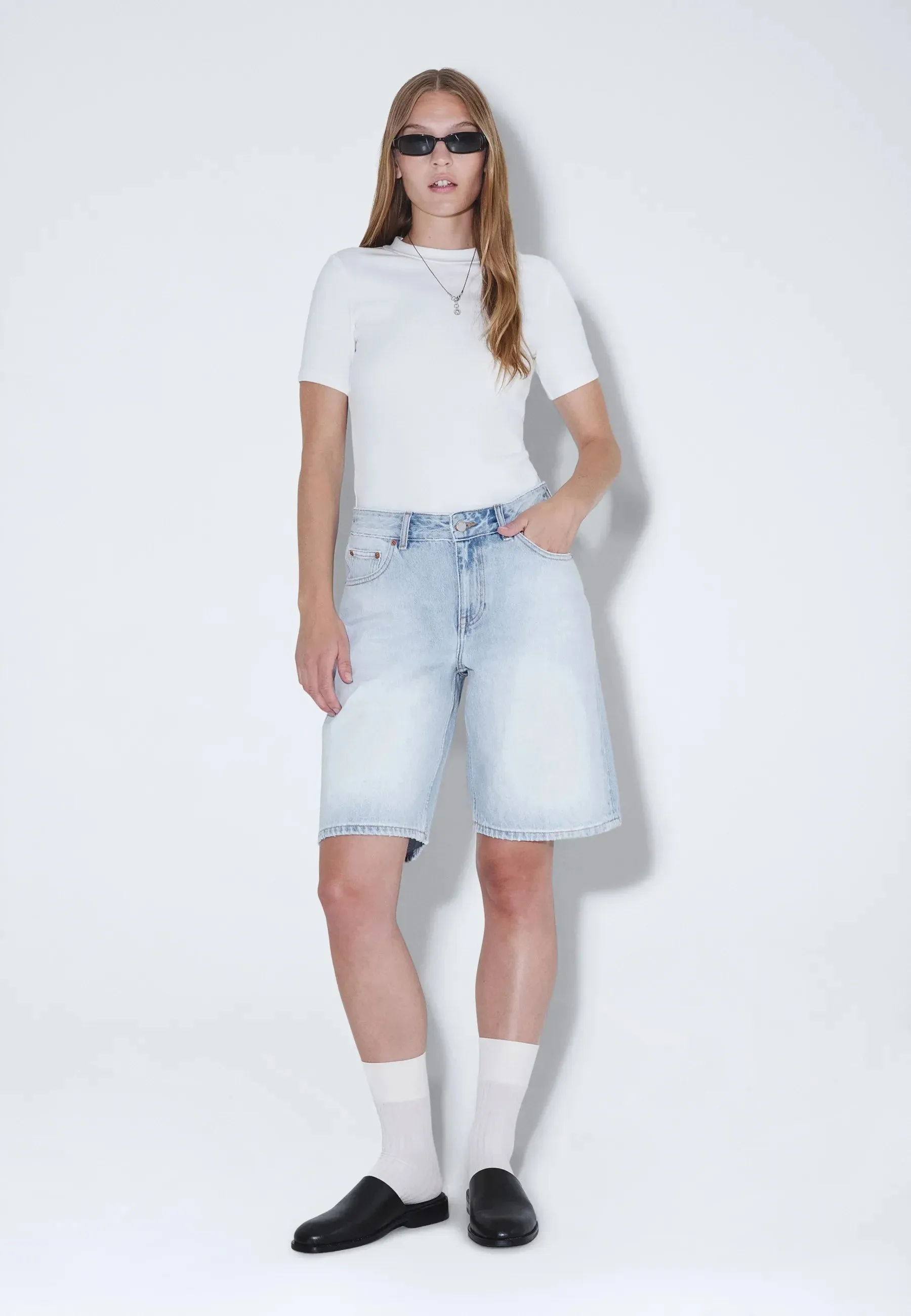 Asra Shorts - Stream Light Fade sold by Dr. Denim