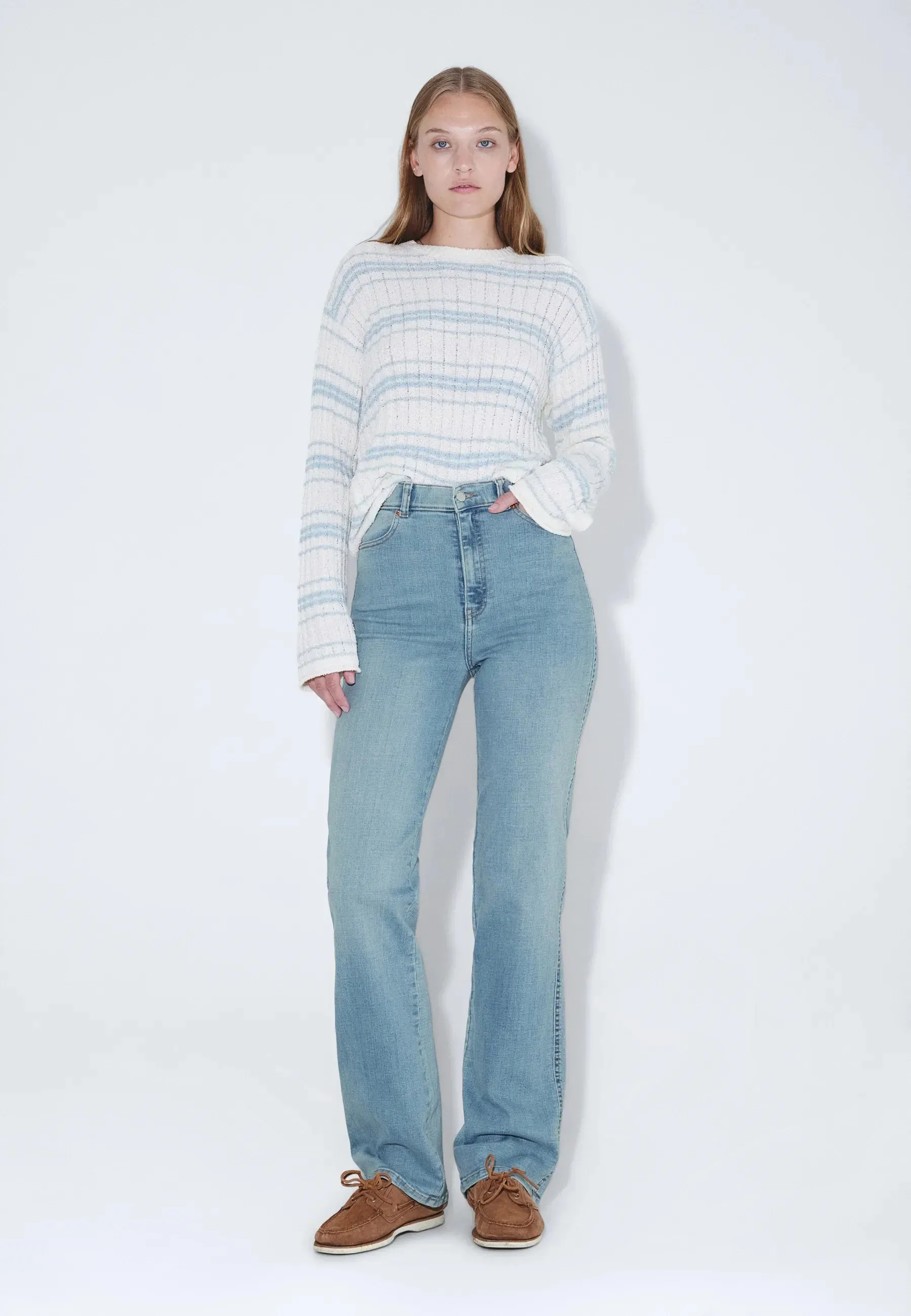 Moxy High Straight - Vale Light Used Dirt sold by Dr. Denim product image thumbnail 3