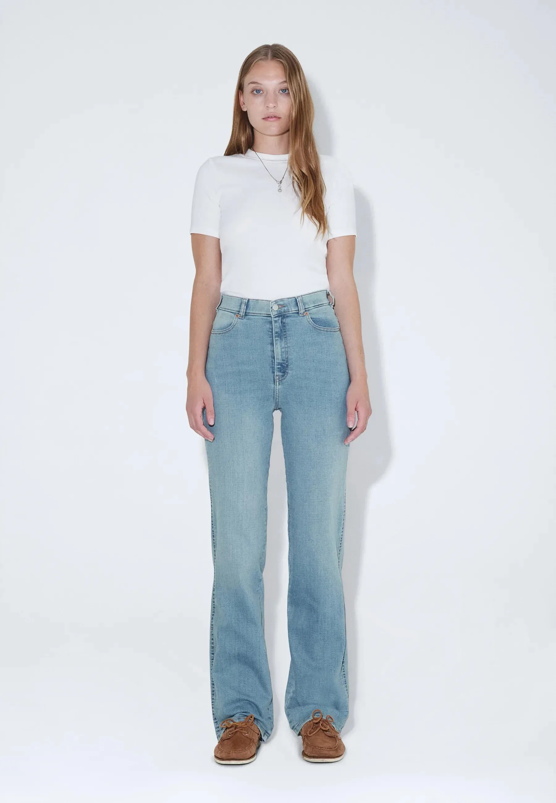 Moxy High Straight - Vale Light Used Dirt sold by Dr. Denim
