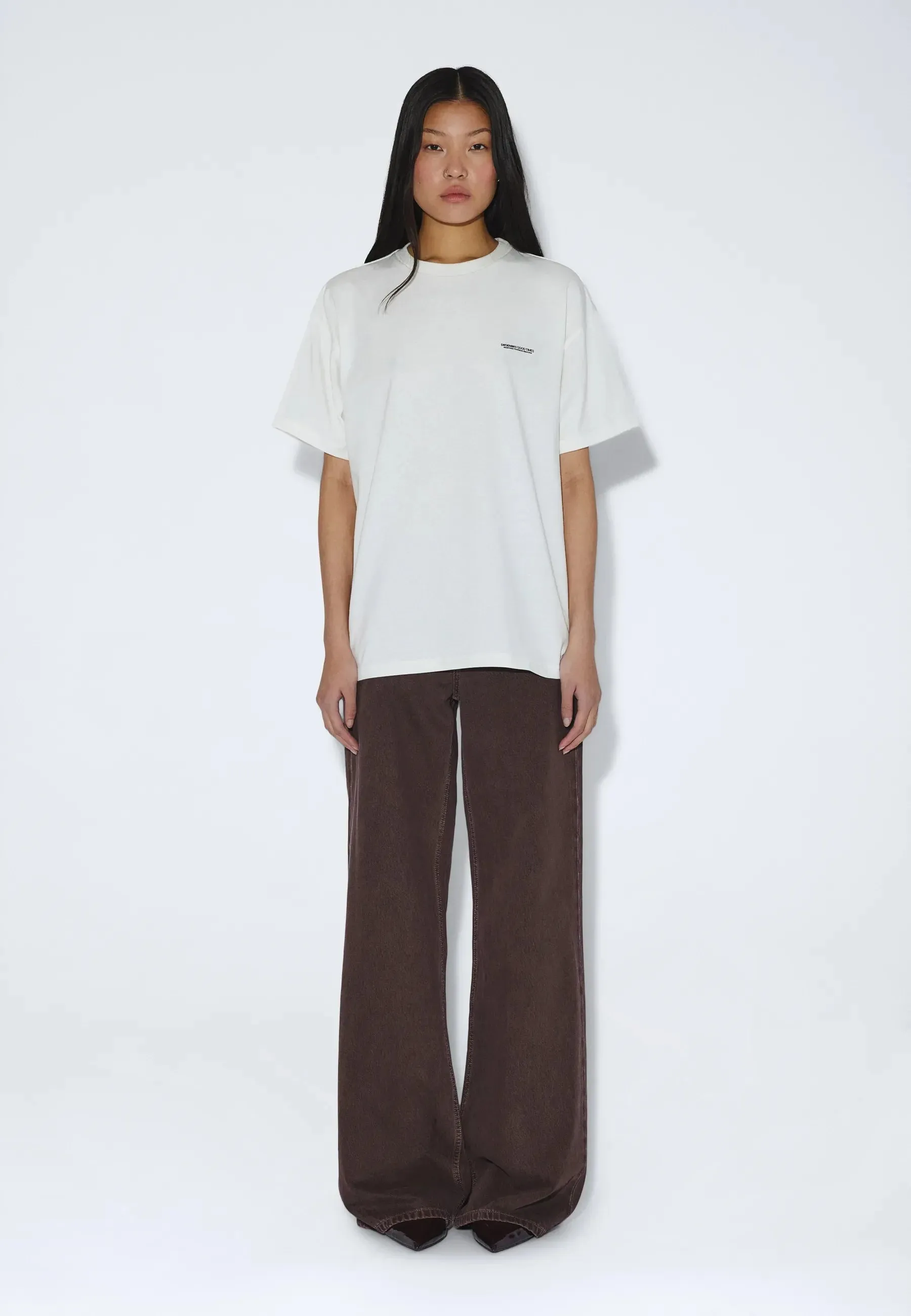 Trooper Tee - Off White Bloom sold by Dr. Denim product image thumbnail 3