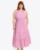 Delilah Midi Dress in Crisp Cotton sold by Draper James