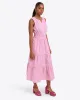 Delilah Midi Dress in Crisp Cotton sold by Draper James