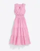 Delilah Midi Dress in Crisp Cotton sold by Draper James