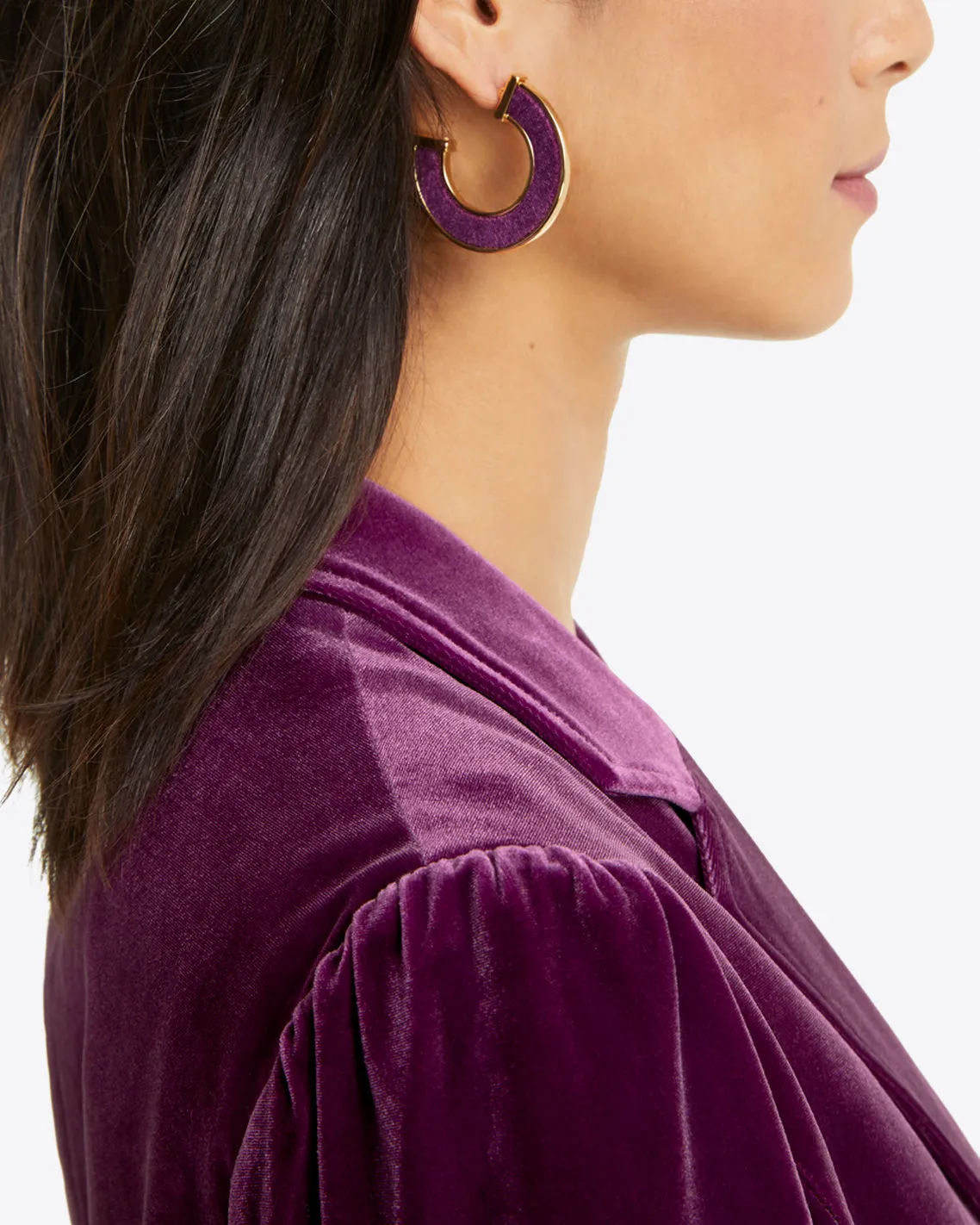 Blazer in Crimson Velvet sold by Draper James product image thumbnail 5